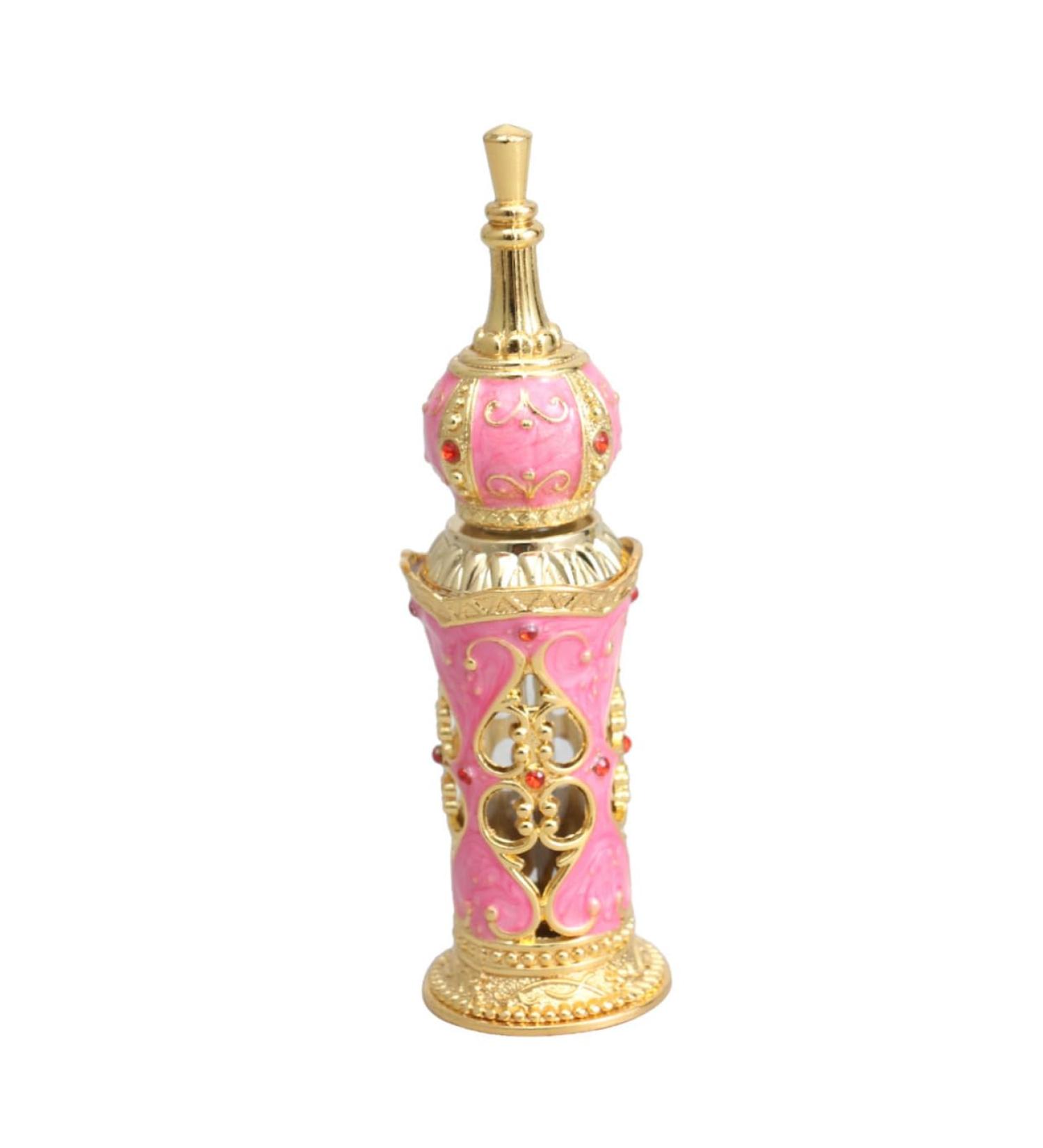 ULDIGI Women Perfume Bottle Wedding Decoration Wedding Ceremony Decorations Retro Antique Design Flower Vine Decoration Retro Decor Vintage Decor Oil Roller Container Travel Car - Buy Online on GoSupps.com