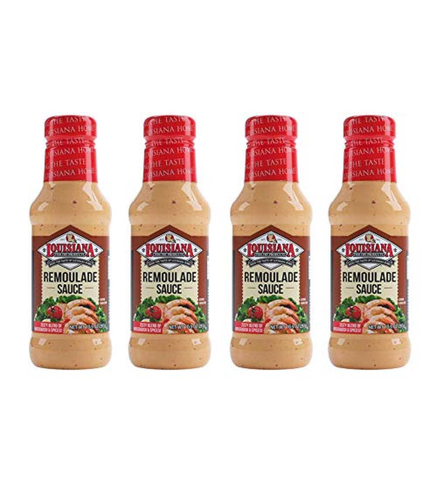 Louisiana Fish Fry, Remoulade Sauce, 10.5 oz (Pack of 4) Remoulade Sauce 10.5 Ounce (Pack of 4)