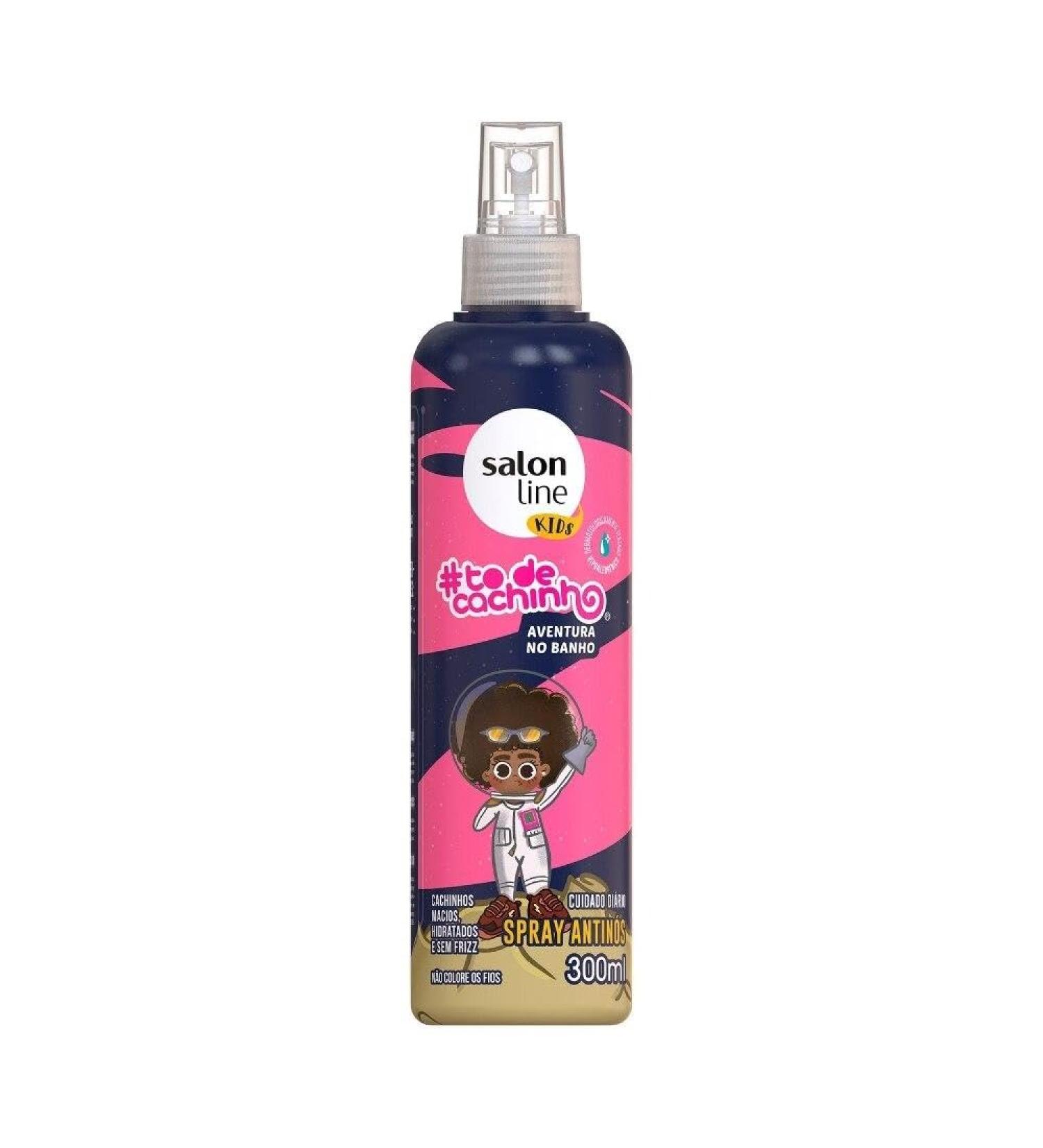 Linha Tratamento (#ToDeCachinho) Salon Line - Spray Desembaracante Kids (Desembaraca Cachinhos!) 300 Ml - (Salon Line Treatment (#IHaveCurlsJr) Collection - Curl Detangling Spray For Kids 10.14 Fl O - Buy Online on GoSupps.com