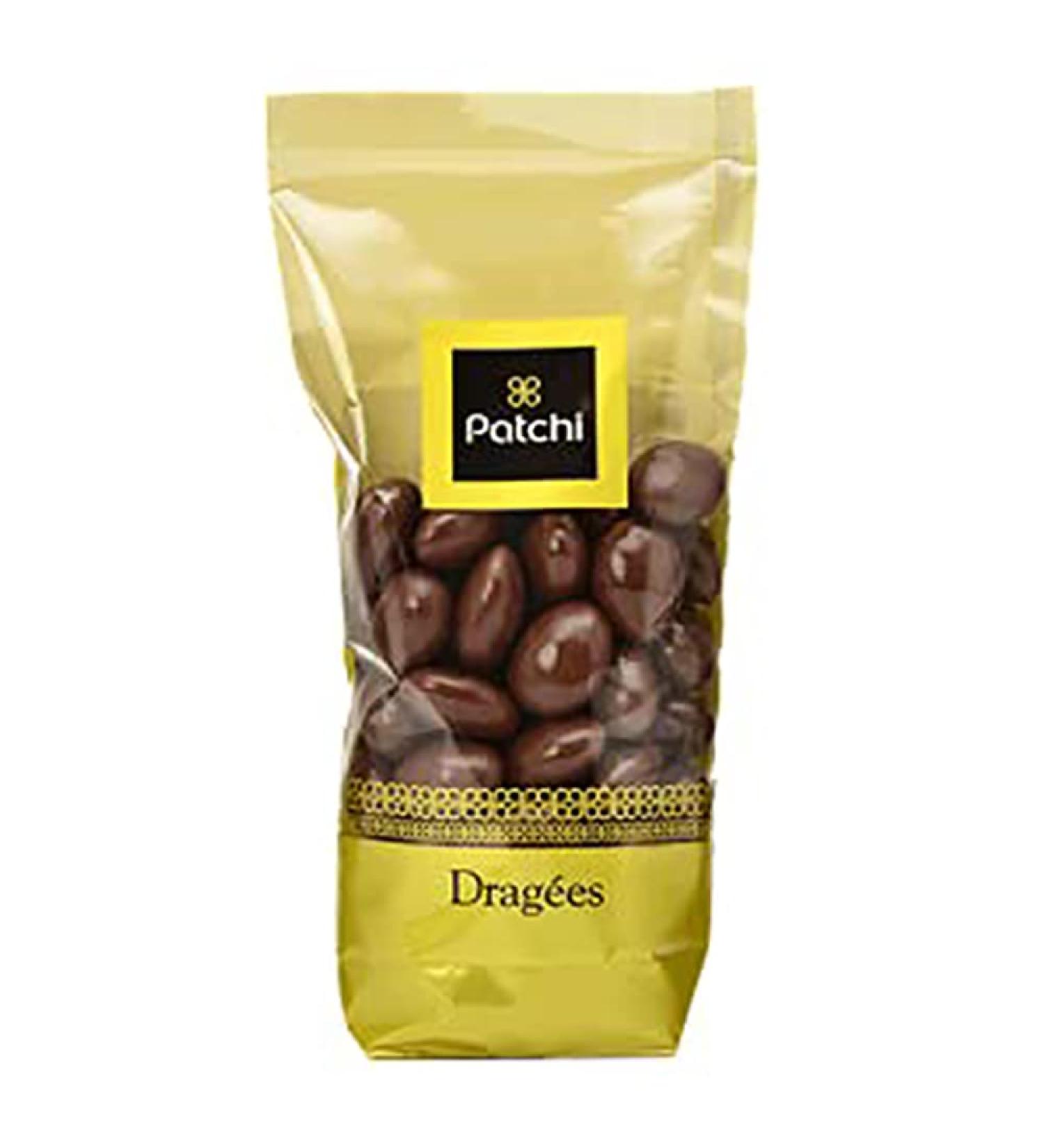 Patchi Milk Chocolate Covered Almonds (0.55lb) - Unique Milk Chocolate Experience - Great for Party Birthday & Gifting - All Premium Natural Ingredients Milk Chocolate 0.55lb - Buy Online on GoSupps.com