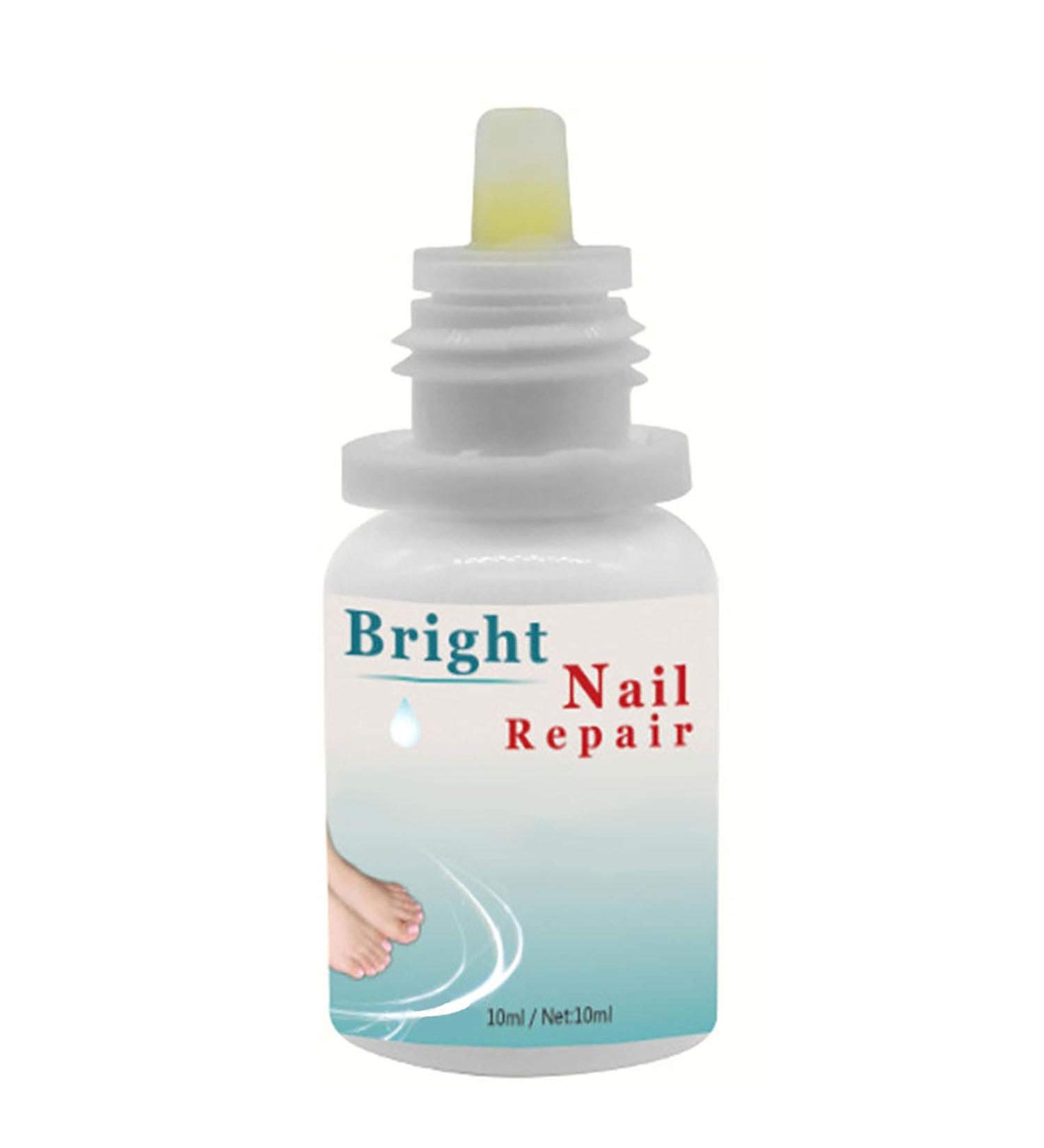 Bright Nail Repair | Best Toenail Fungus Treatment | 10 mL - Fast & Effective Infection Relief - Buy Online on GoSupps.com