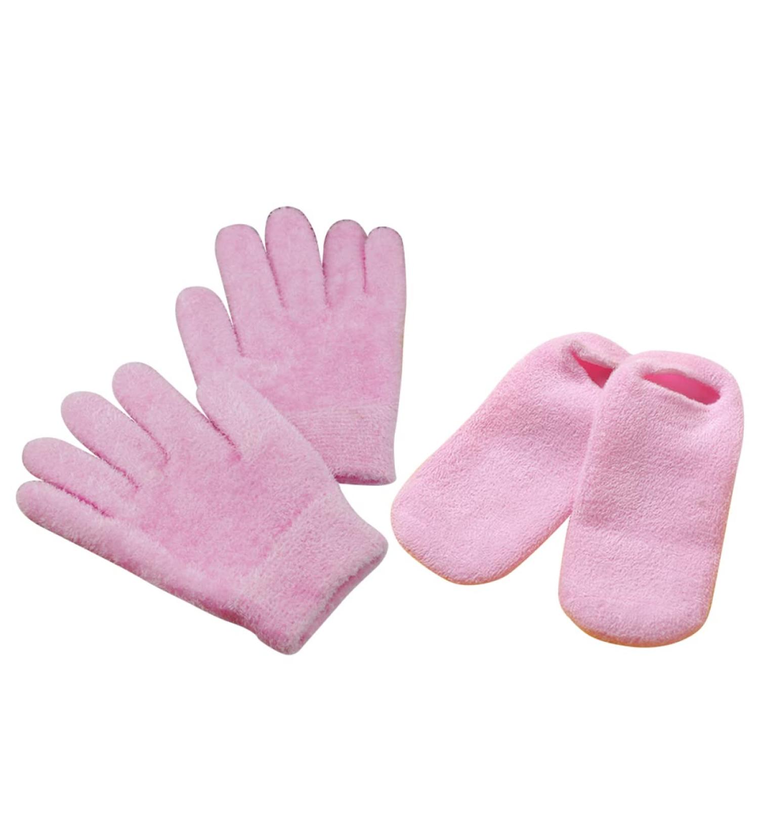 Beaupretty 2 Pairs Spa Gloves Moisturizing Gloves Moisturizing Hand Gloves Gelt Paraffin Wax Mittens Gauntlet Oveglove Cracked Feet Socks Skin Softening Socks Moisturizing Gel Gloves at Night - Buy Online on GoSupps.com