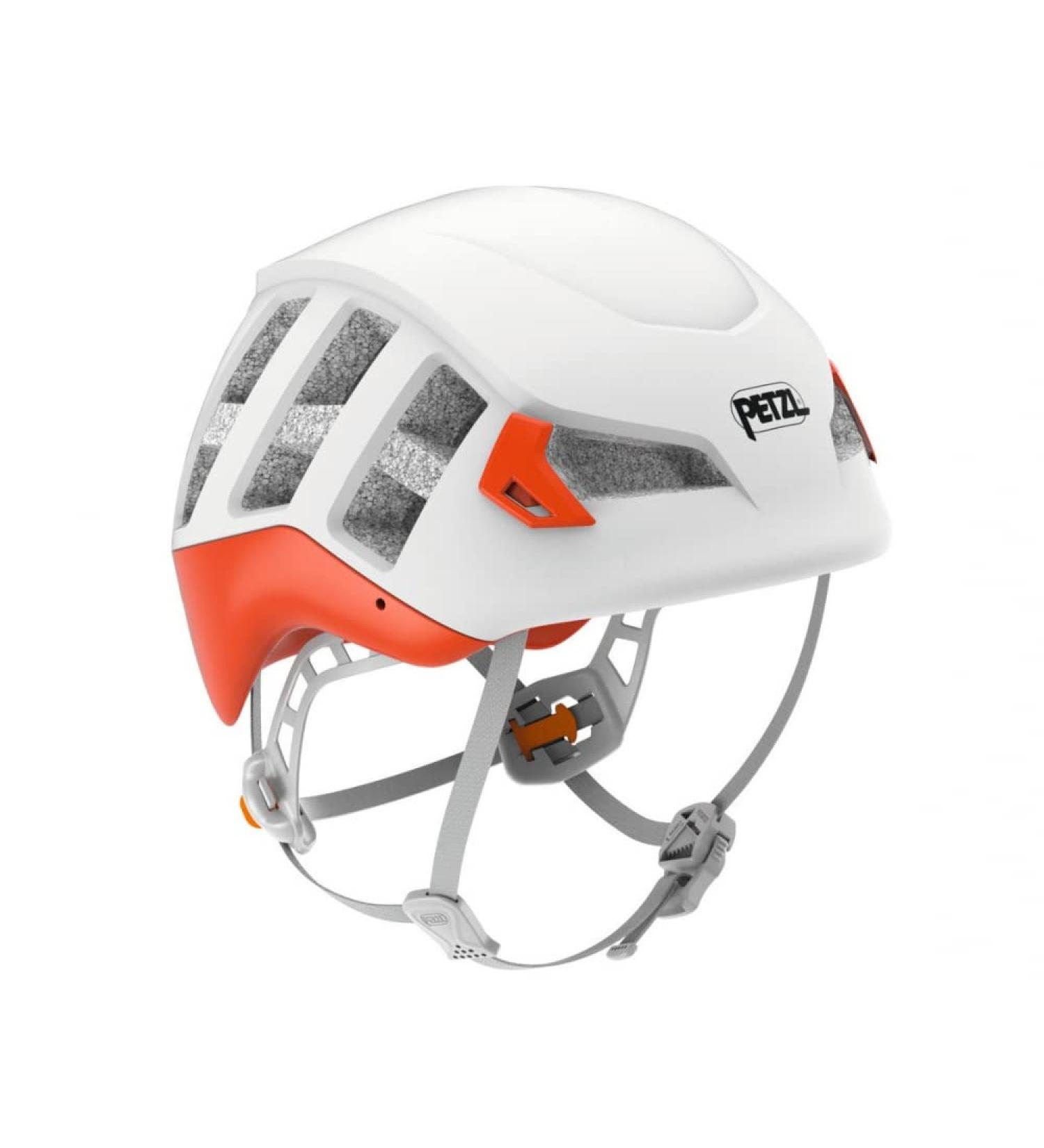 Petzl Meteor Red/Orange Climbing Helmet - Size Medium/Large - Buy Online on GoSupps.com