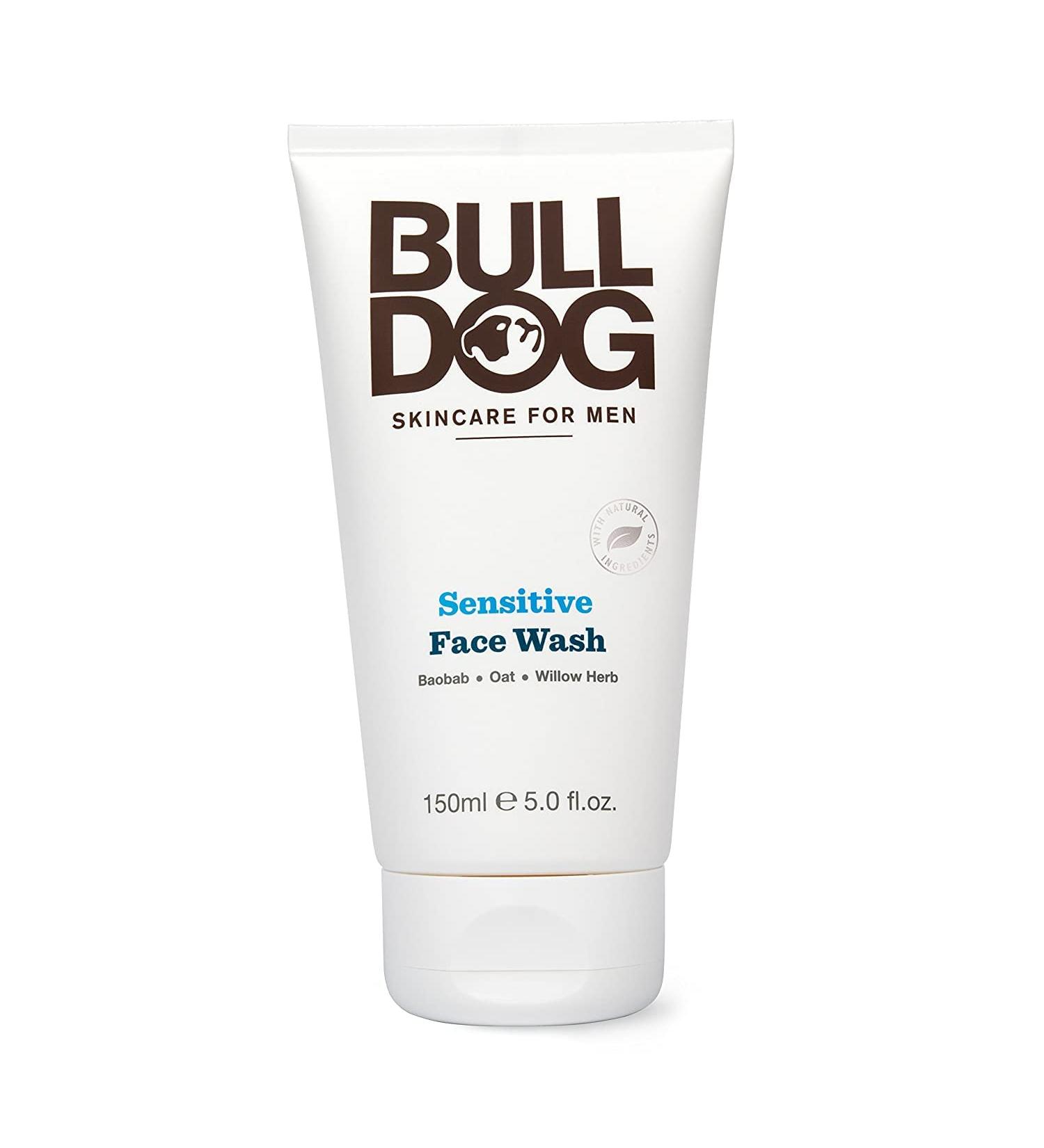 Bulldog Skincare Sensitive Face Wash for Men (Pack of 2) - 5 fl. oz - Buy Online on GoSupps.com