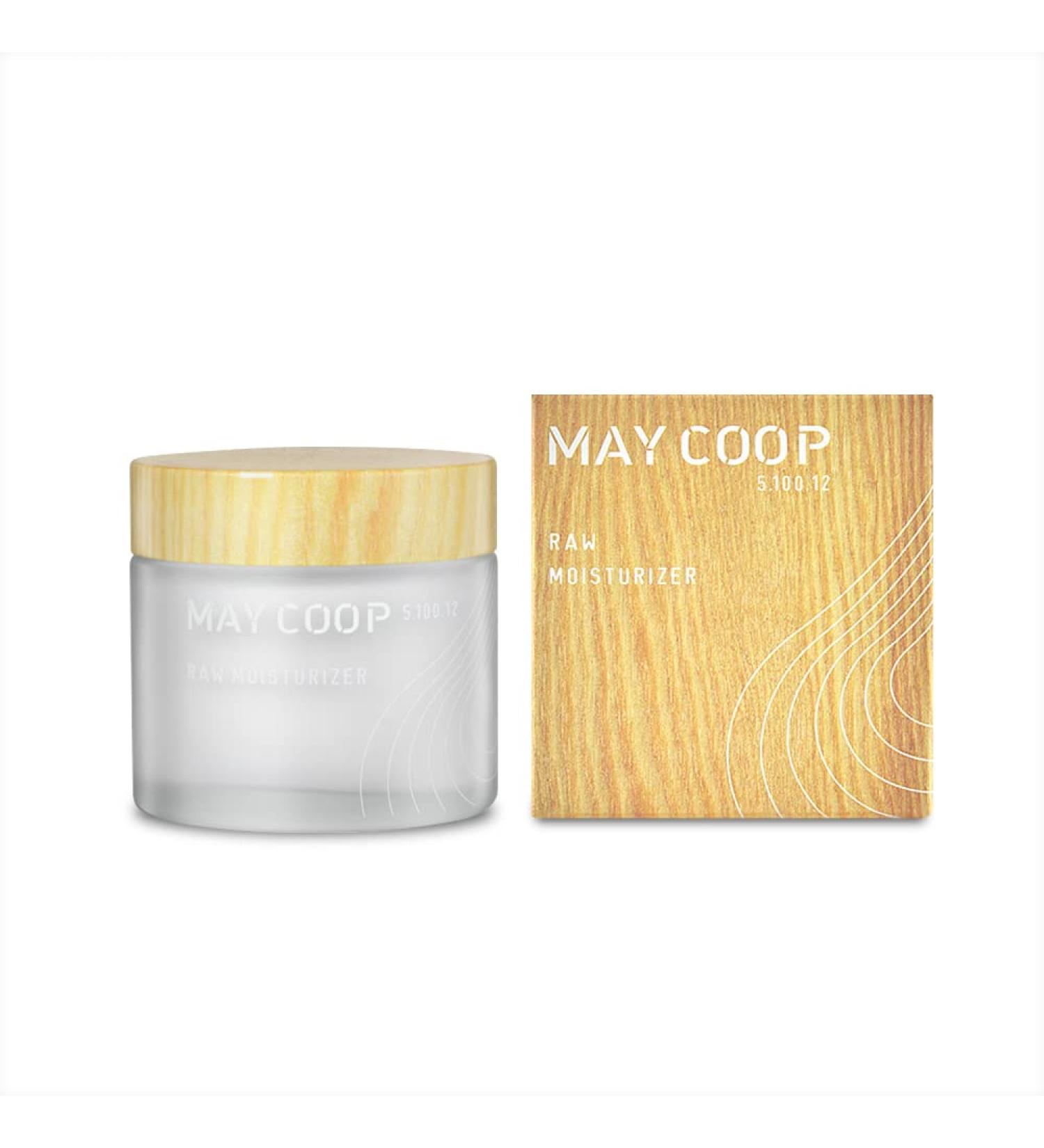 Maycoop Raw Moisturizer Face Cream 80ml - Daily Hydrating Facial Moisturizer for All Skin Types - Anti Aging, Prevents Wrinkles - Vegan & Alcohol-Free - Buy Online on GoSupps.com