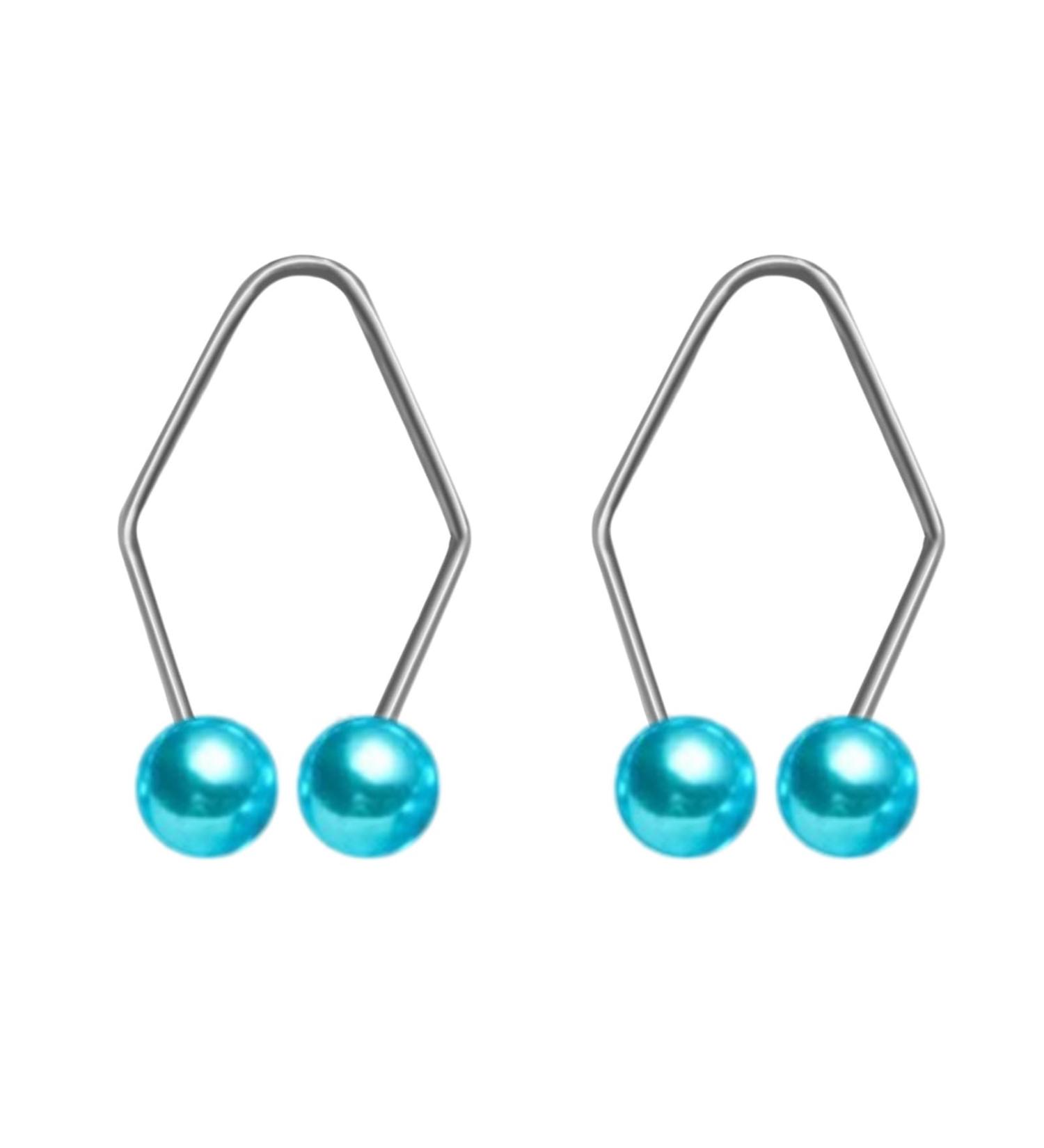 2 Pack Dimple Trainer for Cheek Dimple Maker for Women Develop a Natural Dimple Easy to Wear Sky Blue - Buy Online on GoSupps.com
