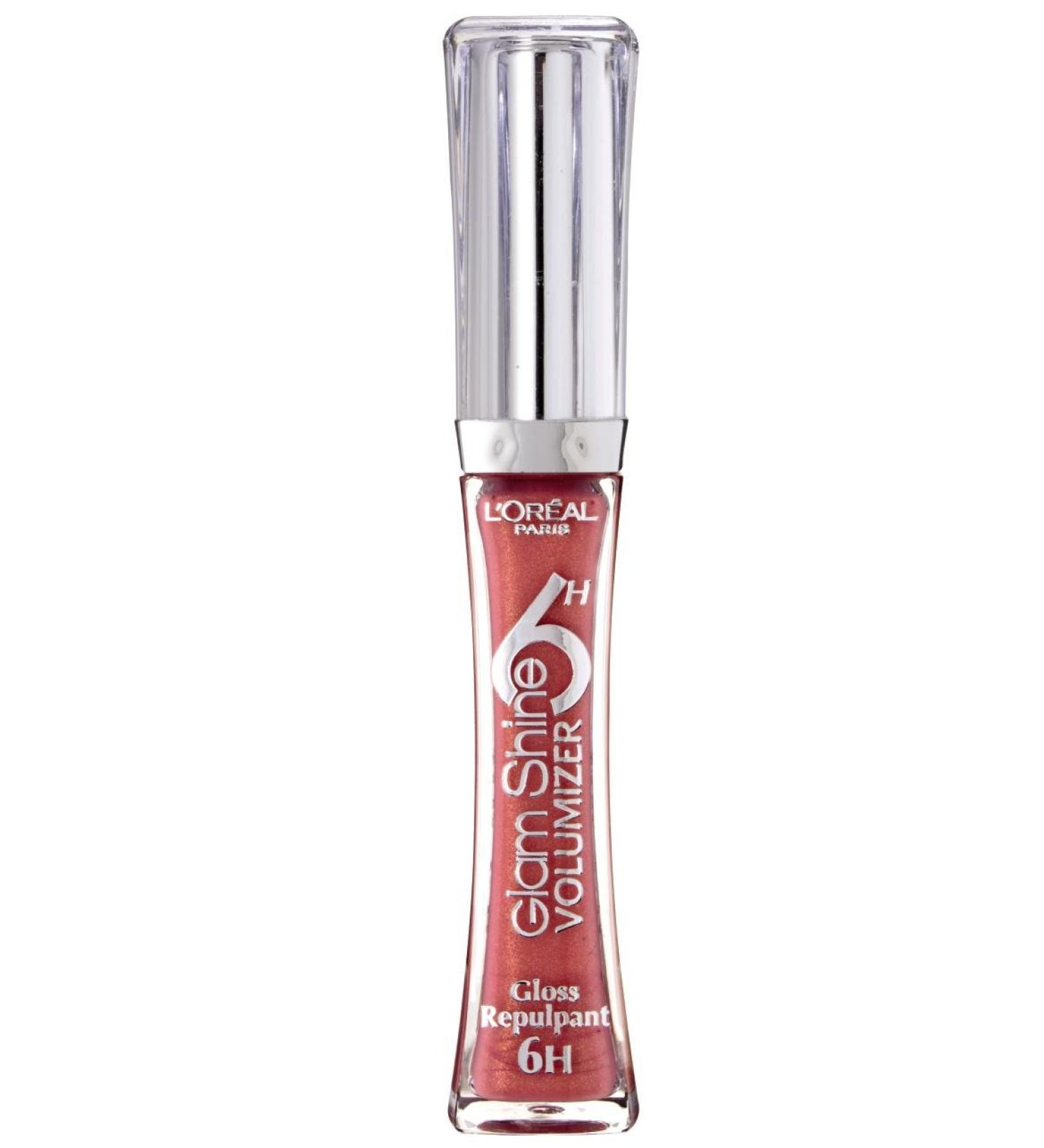 L39 Oreal Glam Shine 6H Lip Gloss - 110 Adictive Peach