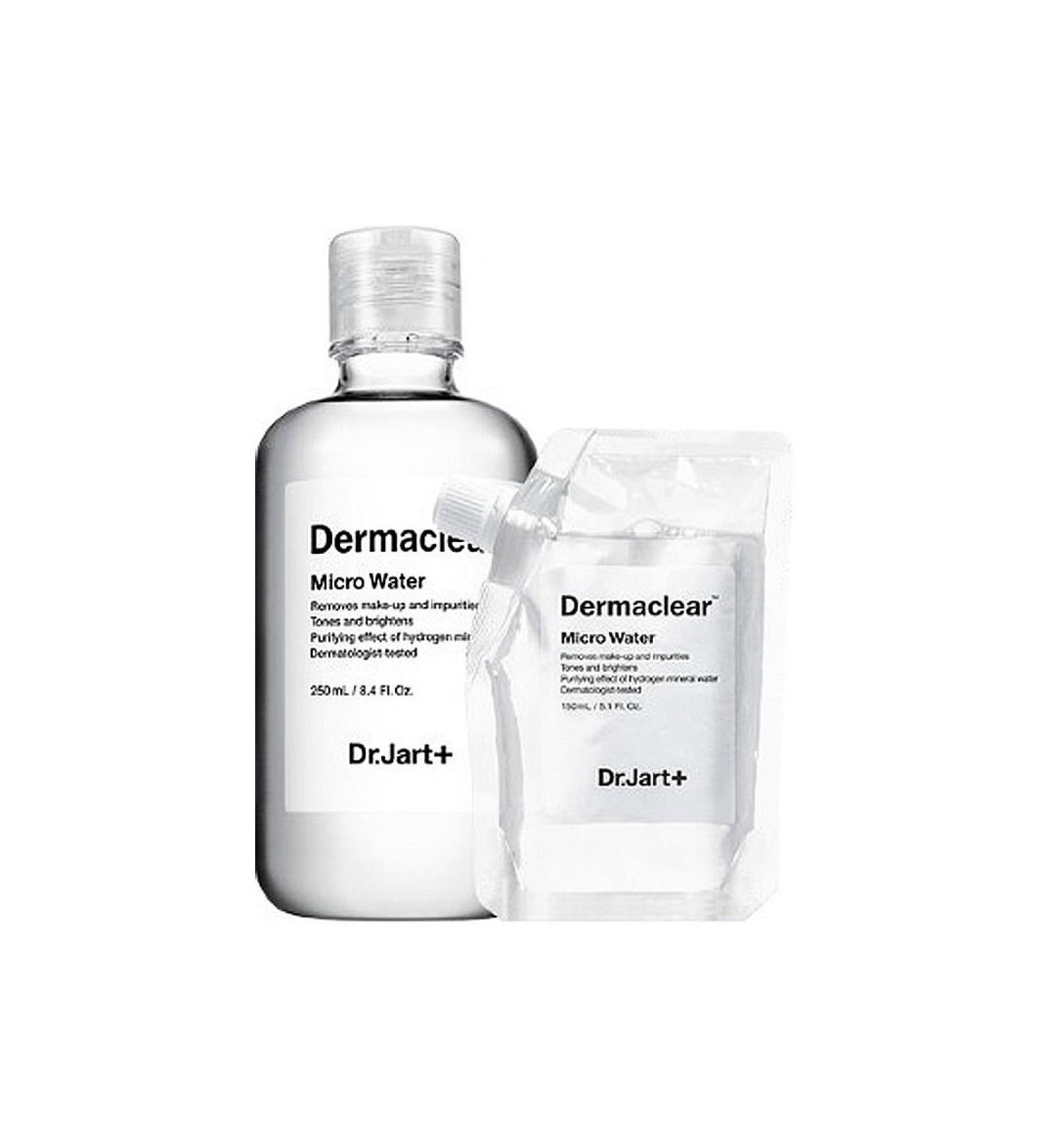 Dr.Jart+ Dermaclear Micro Water 8.4oz + GIFT 5.1oz - Gentle Cleansing Water Set - Buy Online on GoSupps.com