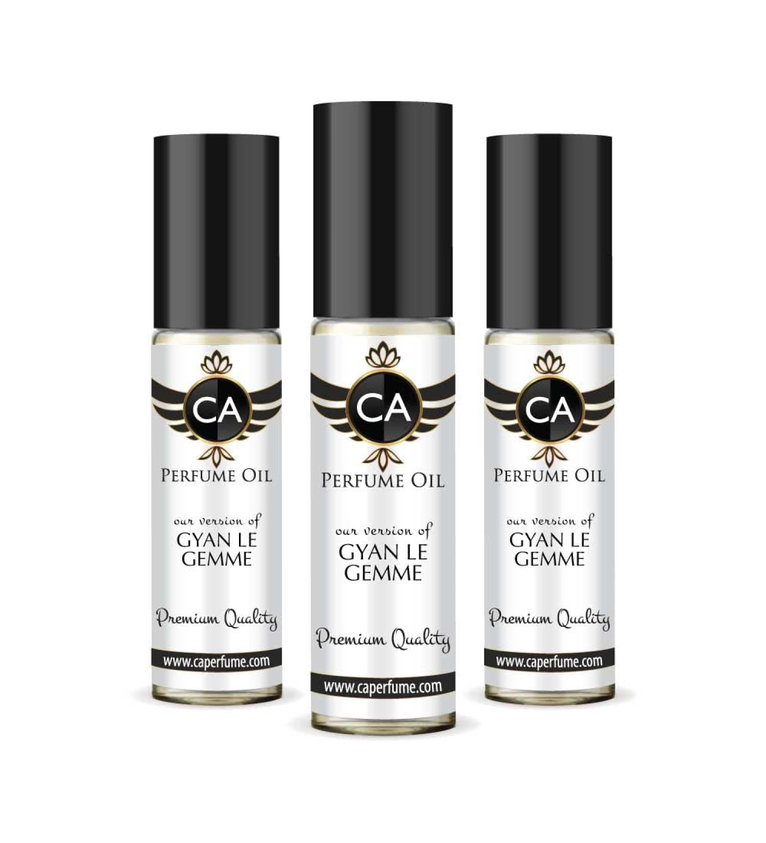 CA Perfume Impression of Gyan Le Gemme For Men Replica Fragrance Body Oil Dupes Alcohol-Free Essential Aromatherapy Sample Travel Size Concentrated Long Lasting Attar Roll-On 0.3 Fl Oz-X3 - Buy Online on GoSupps.com