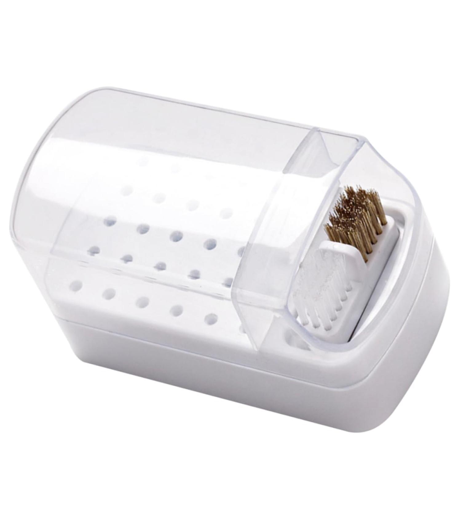 Beaupretty Grinding Head Cleaning Box Manicure Supplies Nail Salon Product Manicure Supply Nail Art Stand Nail Tech Organizers and Storage Display Stand Plastic Ceramics Women's - Buy Online on GoSupps.com
