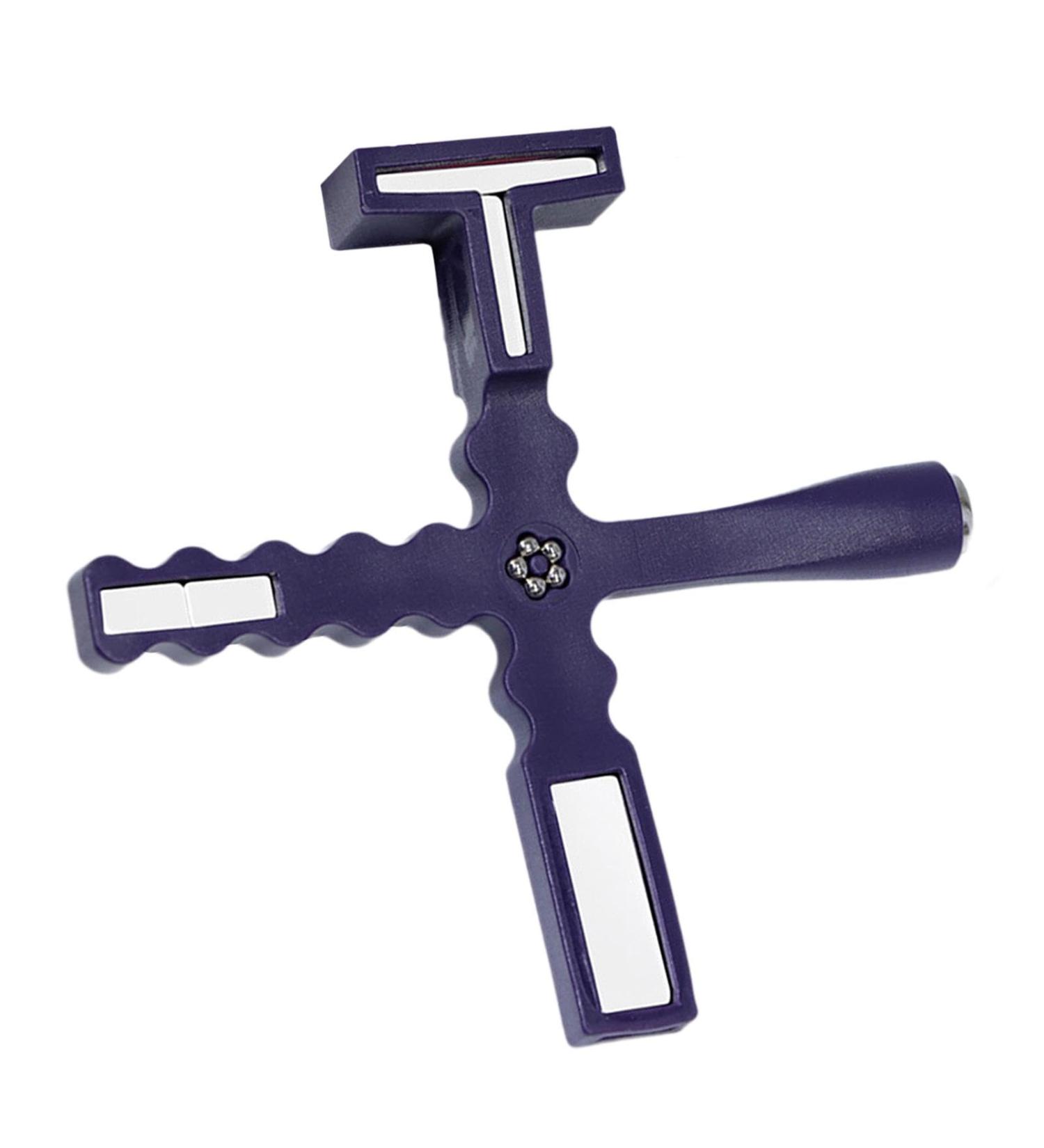 5 in 1 Cat Eye Magnet for Nails | Multi-Function Nail Magnets Professional Cat Eye Stick 5 in 1 Nail Design Tools for Lovers Purple - Buy Online on GoSupps.com
