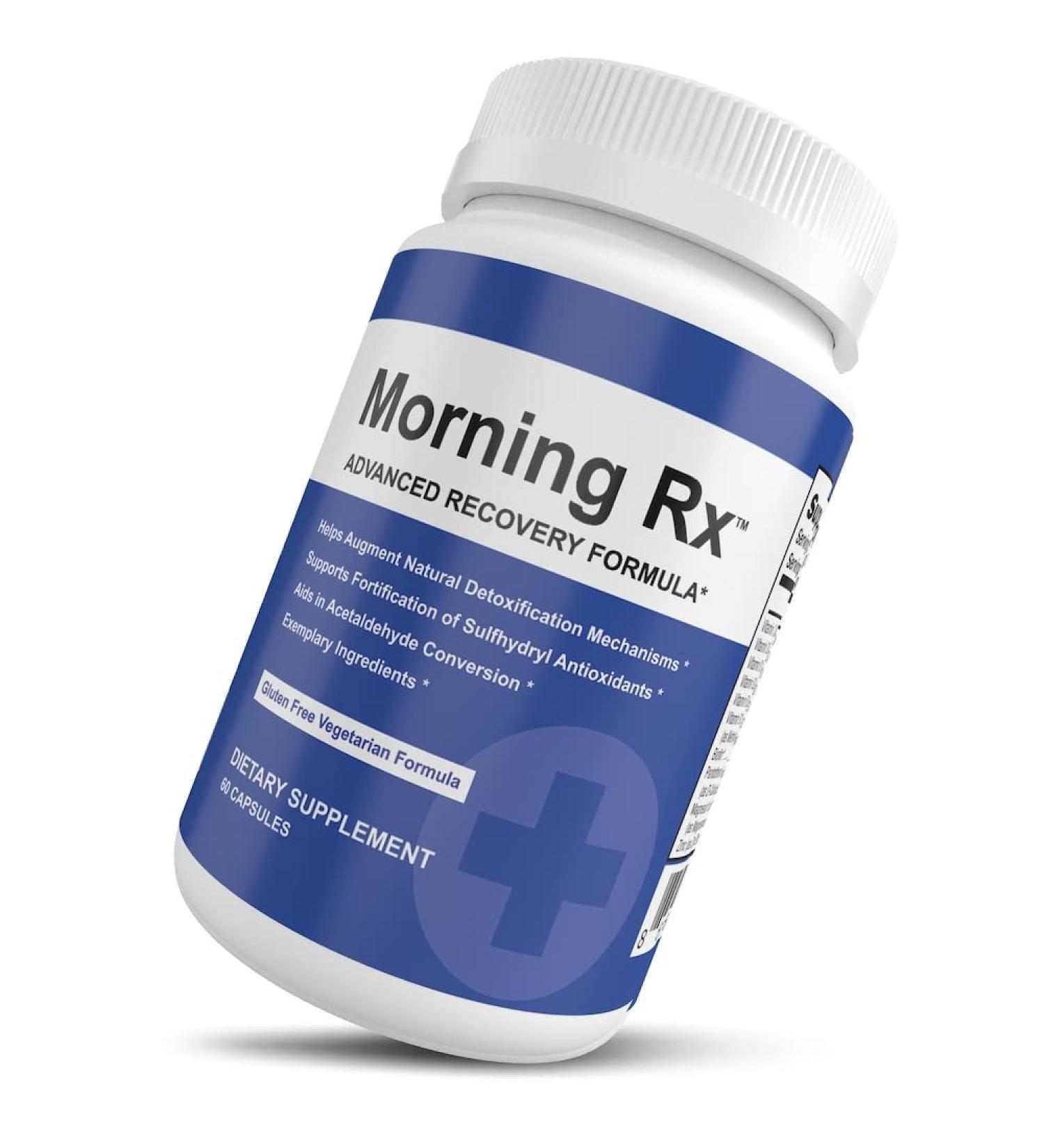 Morning RX Recovery Pills - After Party Supplement for Dehydration Relief - 60 Caps - Buy Online on GoSupps.com