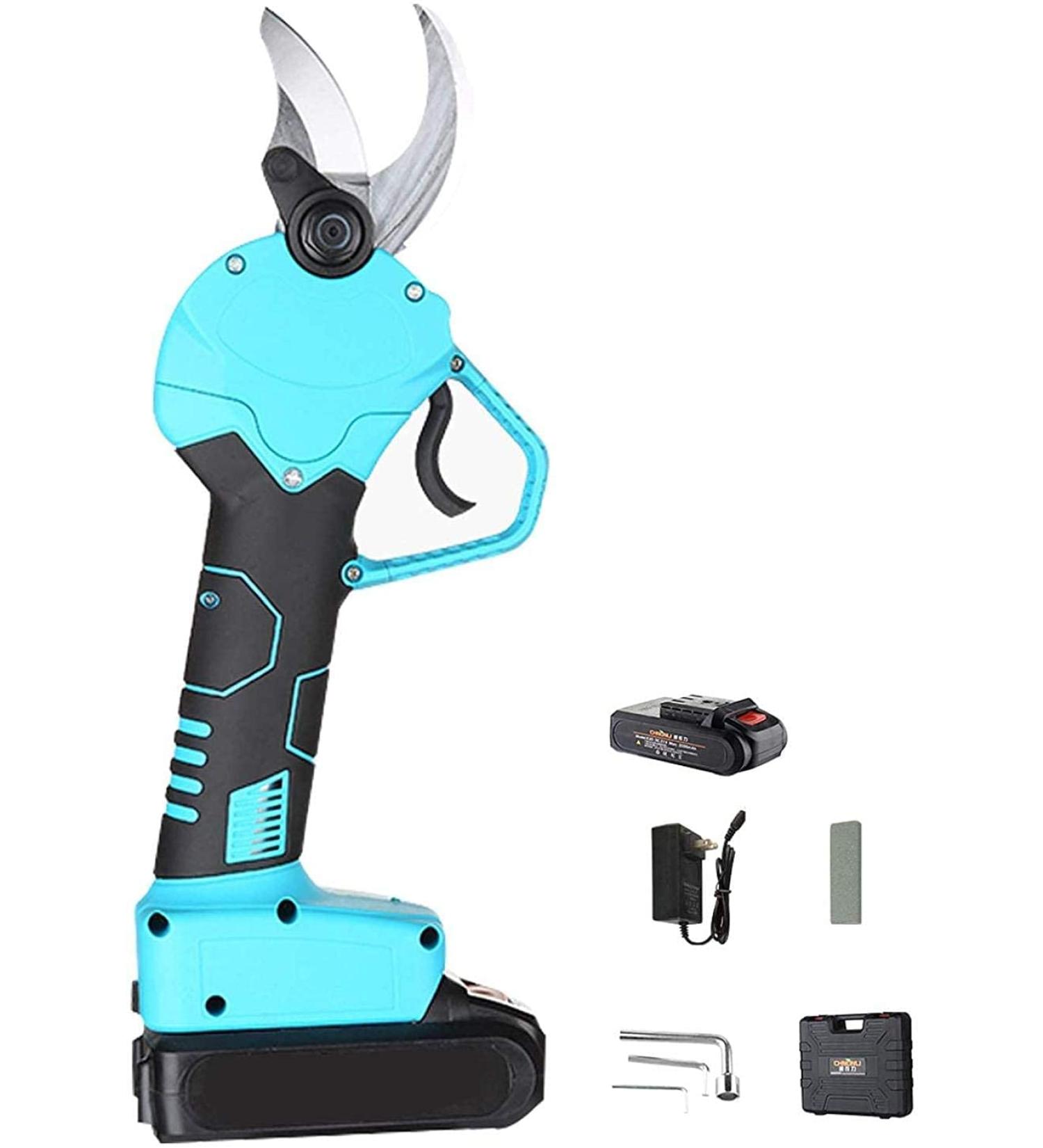 21V Professional Cordless Electric Pruning Tree Branch Pruner Easy to Operate 30Mm Cutting Diameter 6-8 Working Hours (1 Battery) Small Gift - Buy Online on GoSupps.com