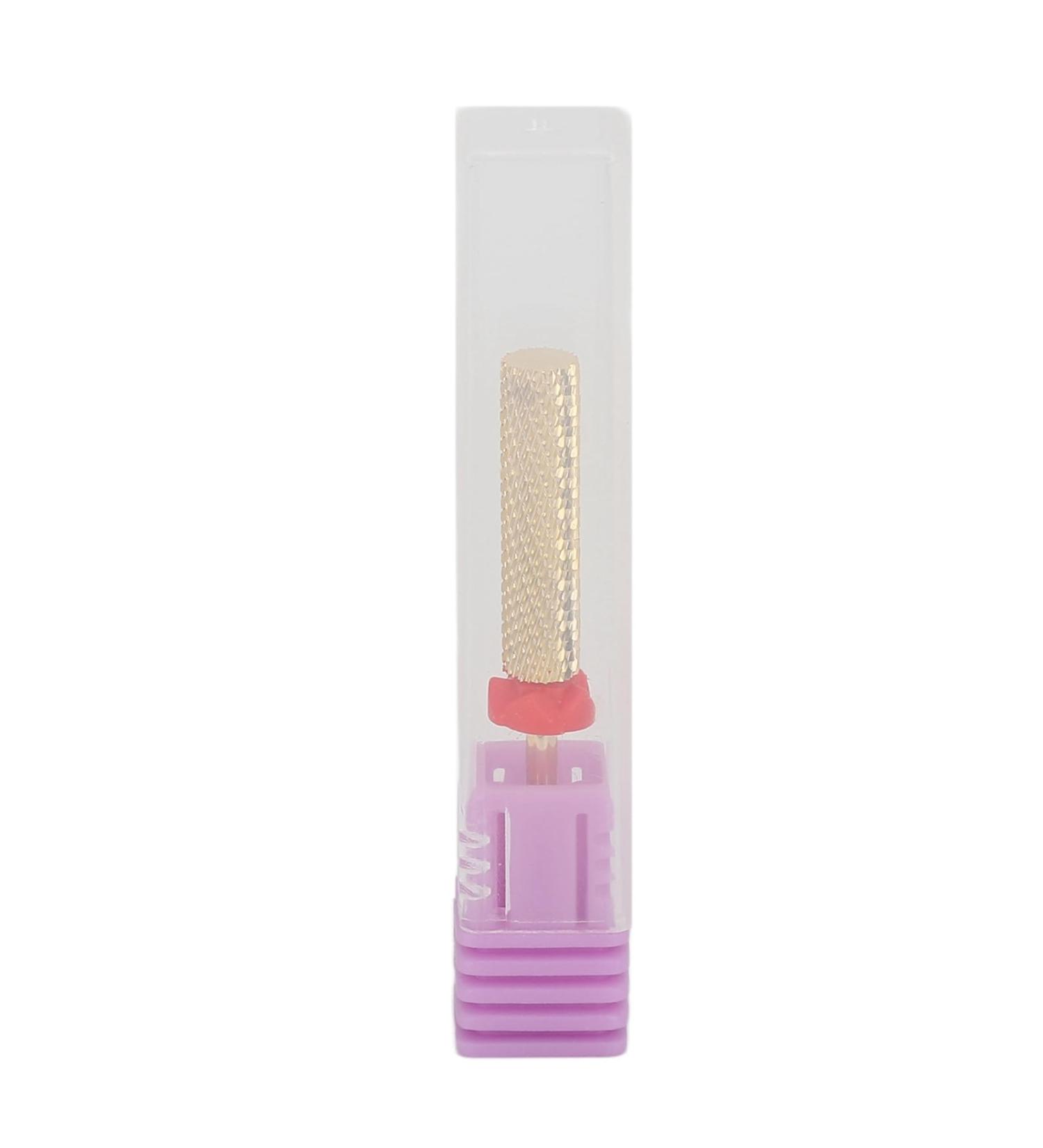 Pedicure Nail Drill Bit Barrel Nail Drill Bit Flat Top Dead Skin Removal for Gel Nails (128#-F) - Buy Online on GoSupps.com