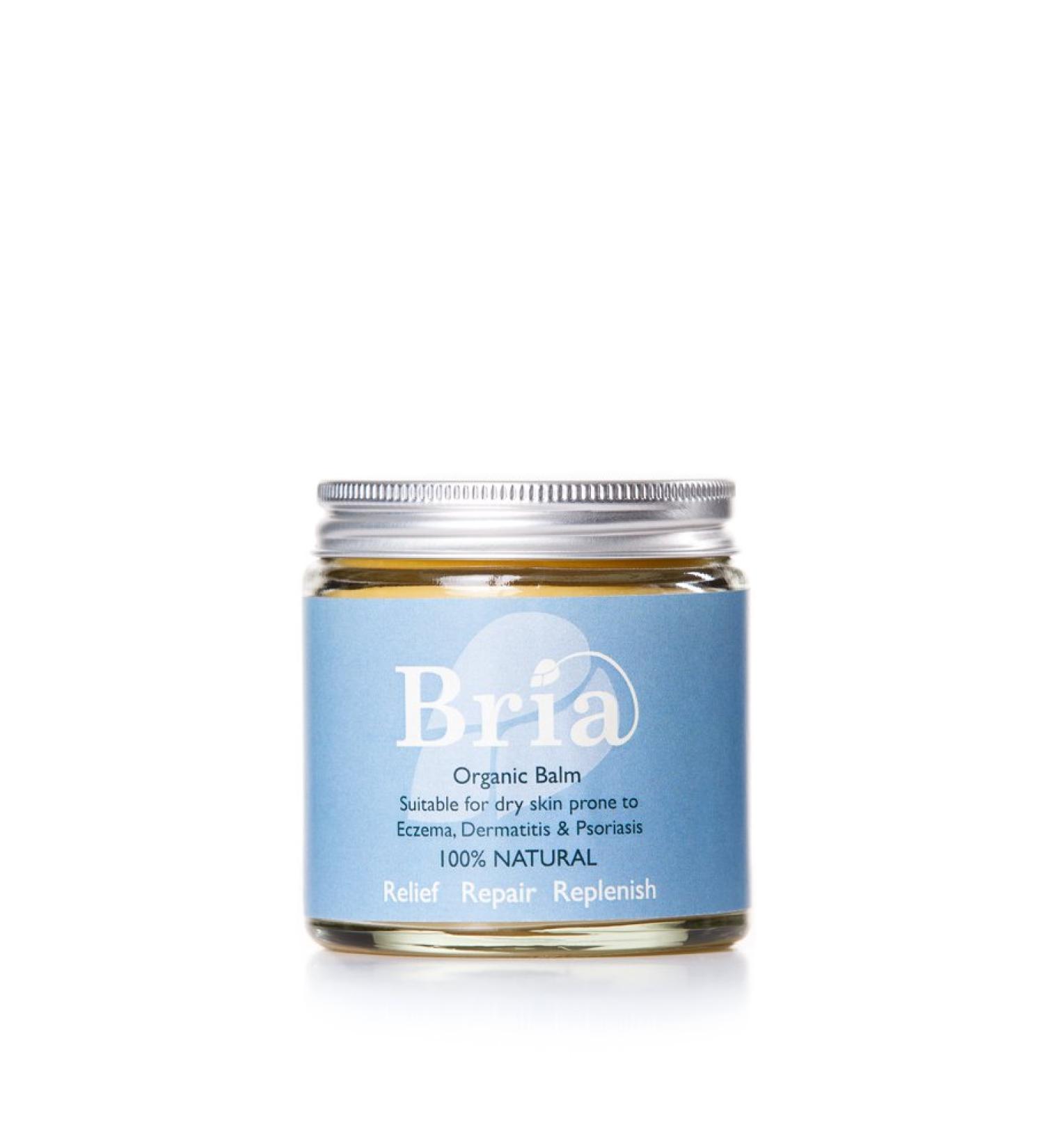 Bria 100% Natural Organic Soothing Balm for Eczema, Dry Skin - 120ml | Adults, Children & Babies | Scent-Free - Buy Online on GoSupps.com