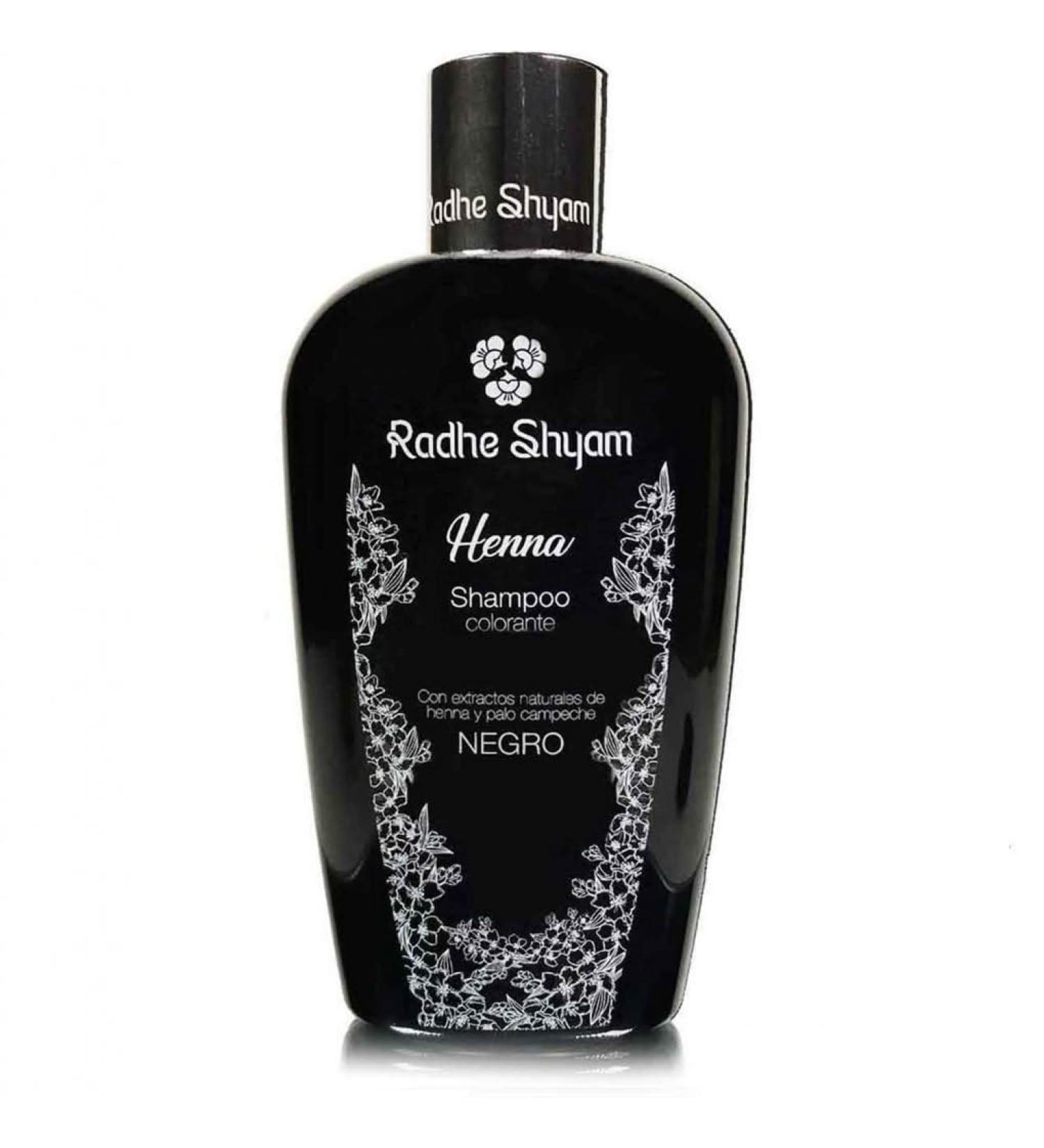  Radhe Shyam Radhe Shyam Henna Shampoo Mahogany Colour 400 ml. - Buy Online on GoSupps.com