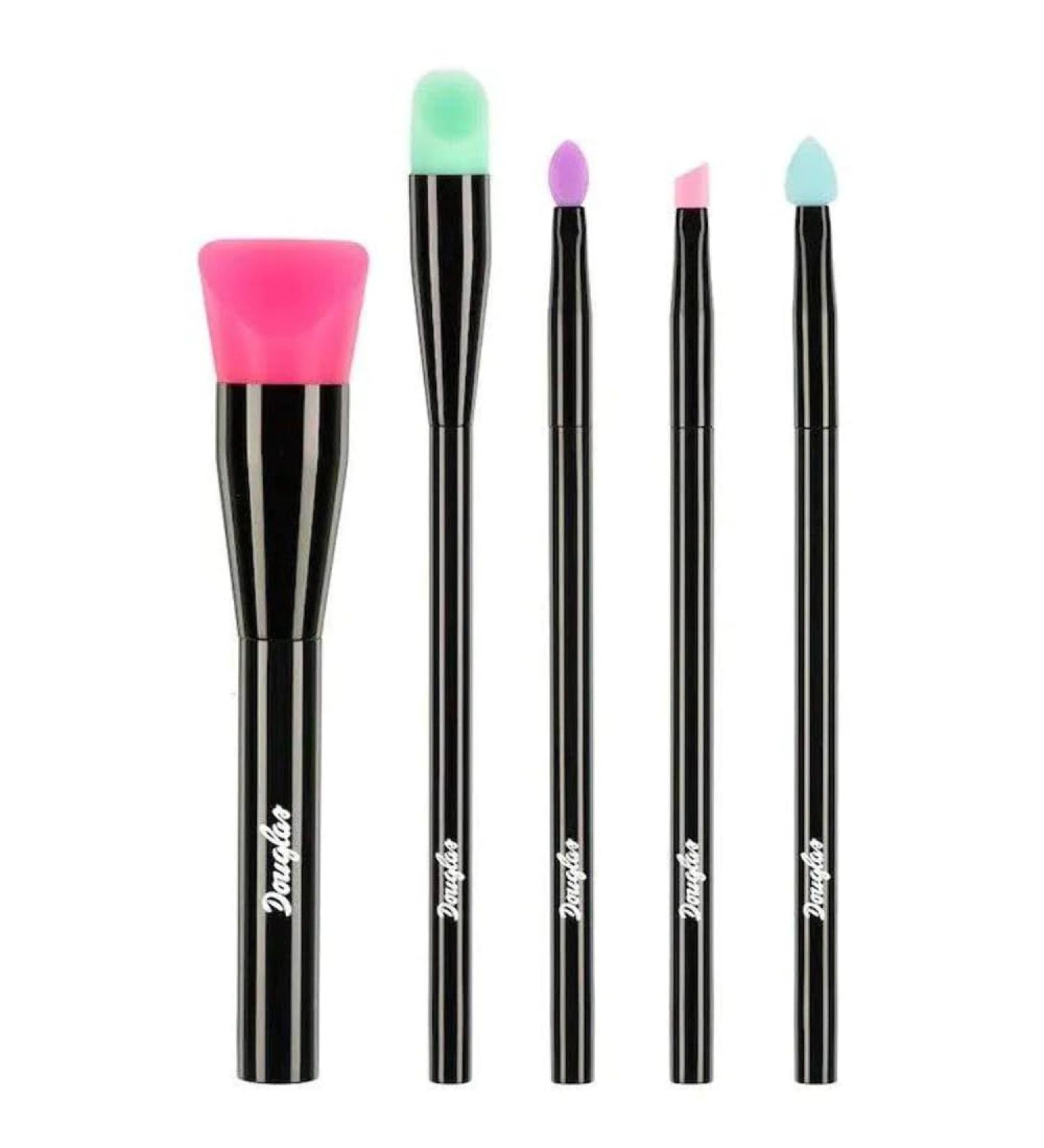DOUGLAS - Set of 5 Silicone Makeup Brush Set
