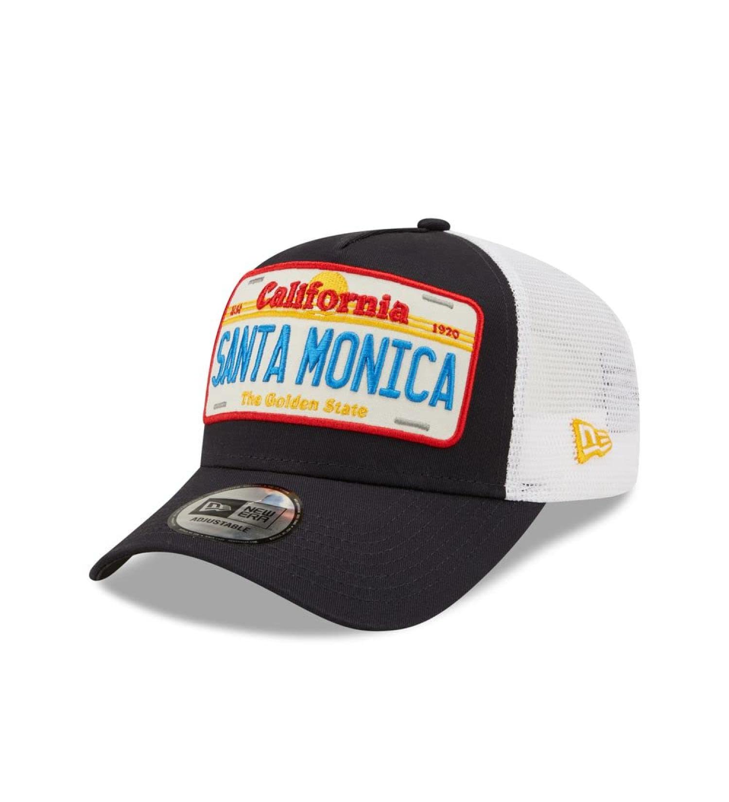 Buy New Era Adjustable A-Frame Trucker Cap - Santa Monica | International Shipping Available - Buy Online on GoSupps.com