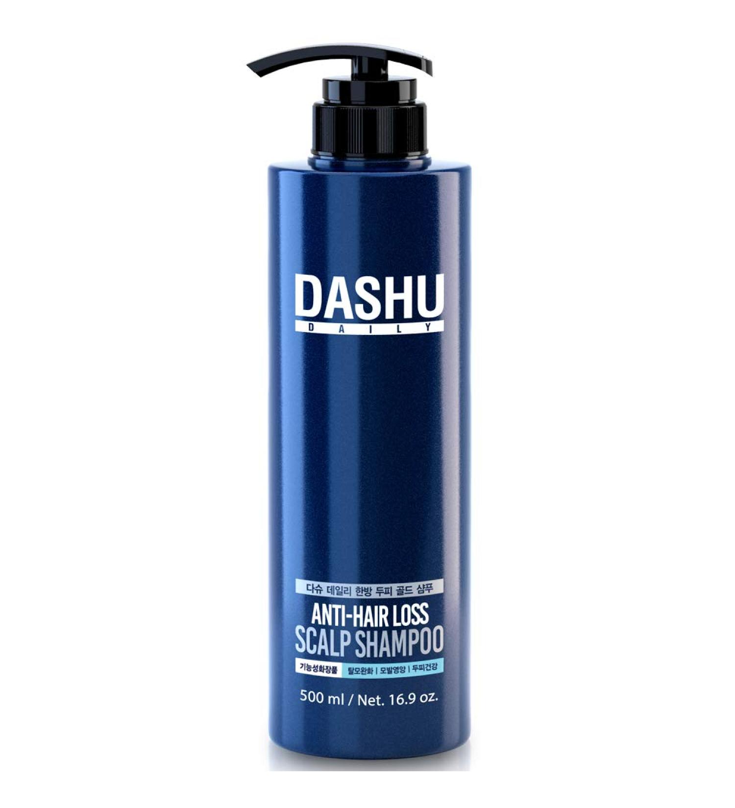 Dashu Anti-Hair Loss Scalp Shampoo 16.9 oz | Strengthen & Revitalize Hair - Buy Online on GoSupps.com