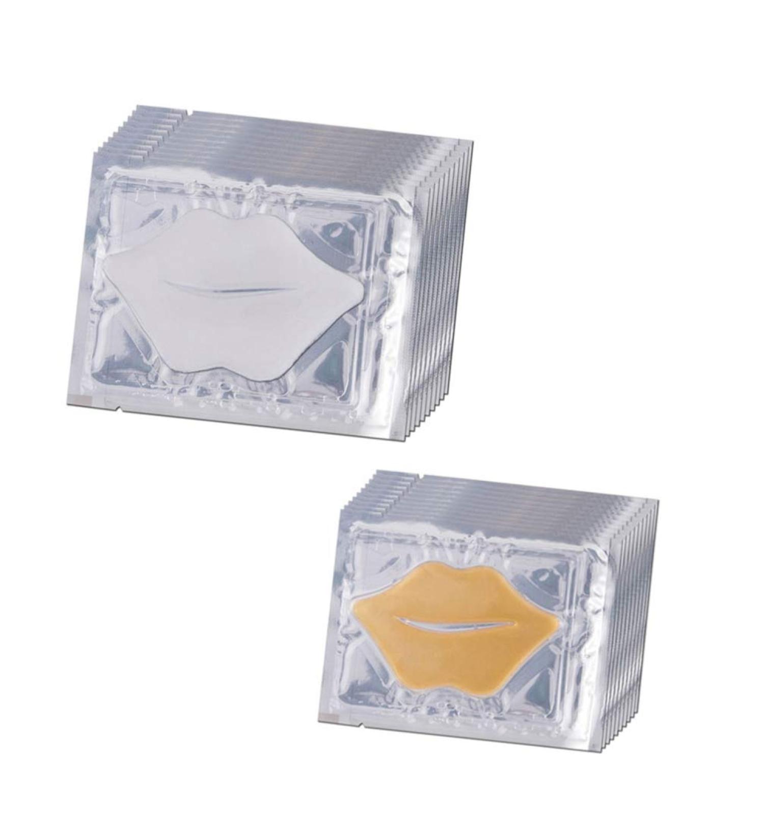 EXCEART Collagen Lip Pads - Moisturizing Lip Plumper Balm for Anti-Wrinkle & Anti-Aging (20pcs) - Buy Online on GoSupps.com