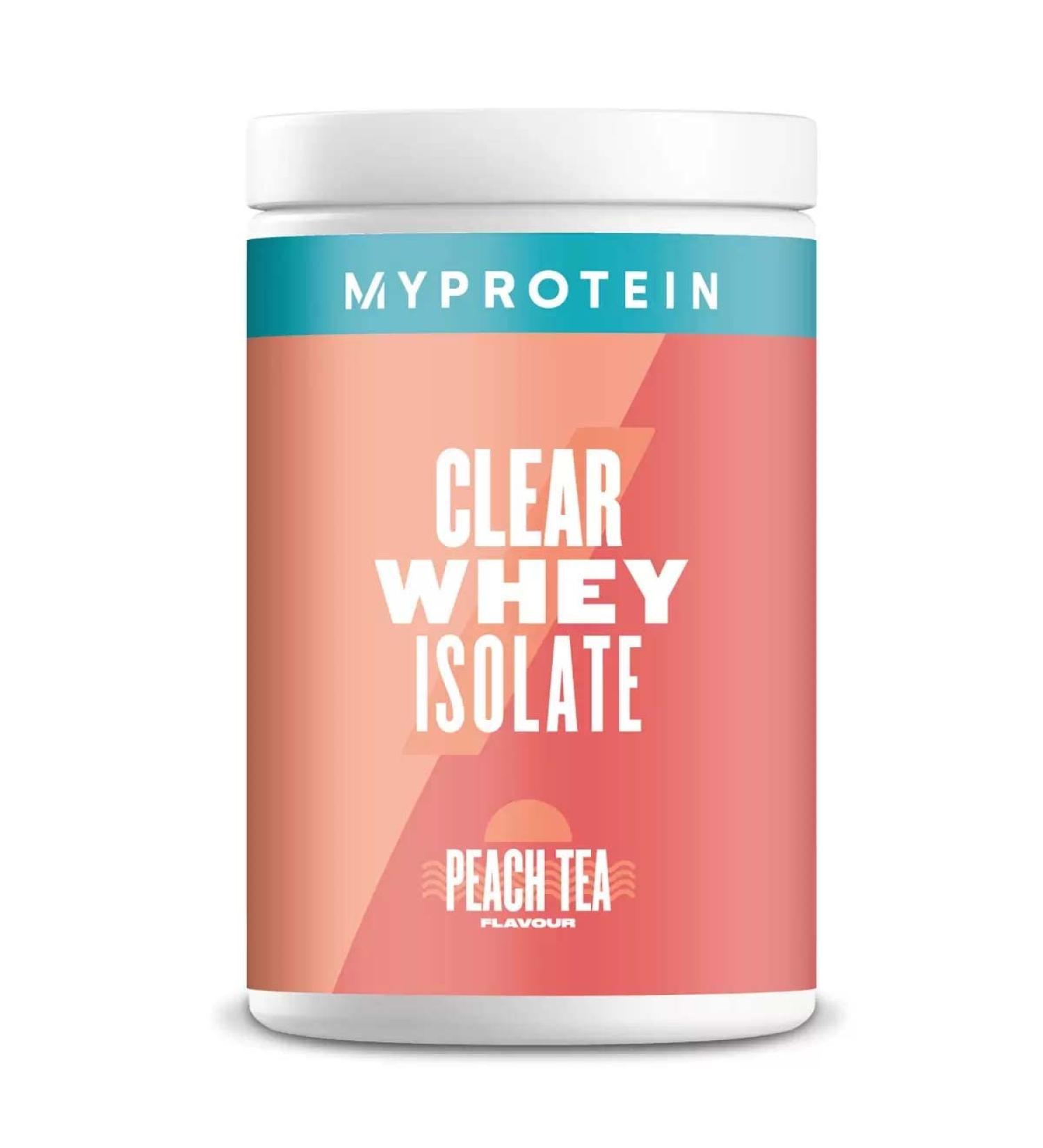 MyProtein Clear Whey Isolates Powder Peach Tea Flavour 854g