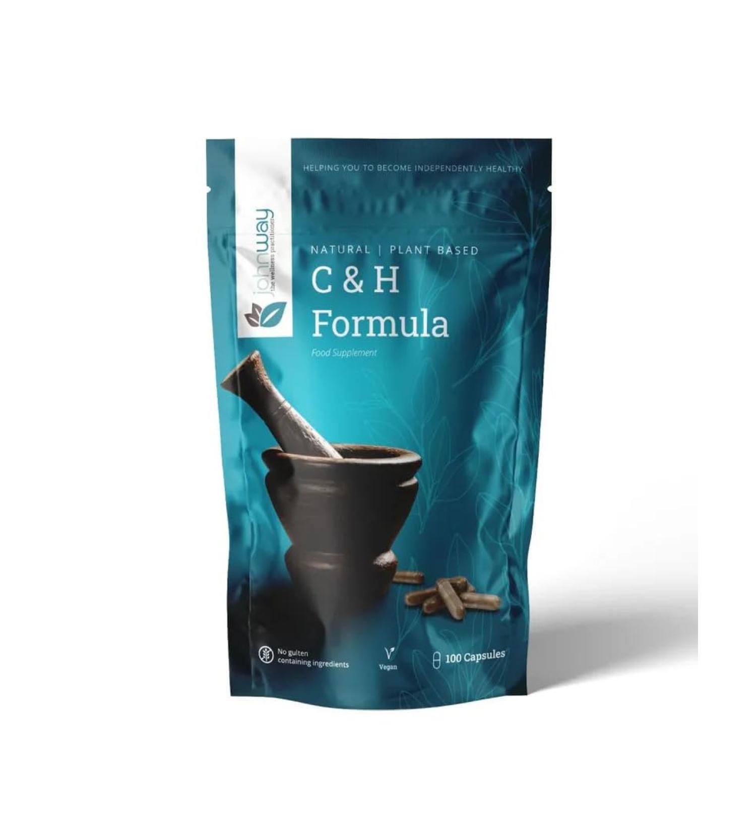 C&H Herbal Formula Supplements for Cholesterol Health - Support Healthy Cholesterol Levels and Natural Heart Health - Known as Circulation & Heart Formula 100 Capsules