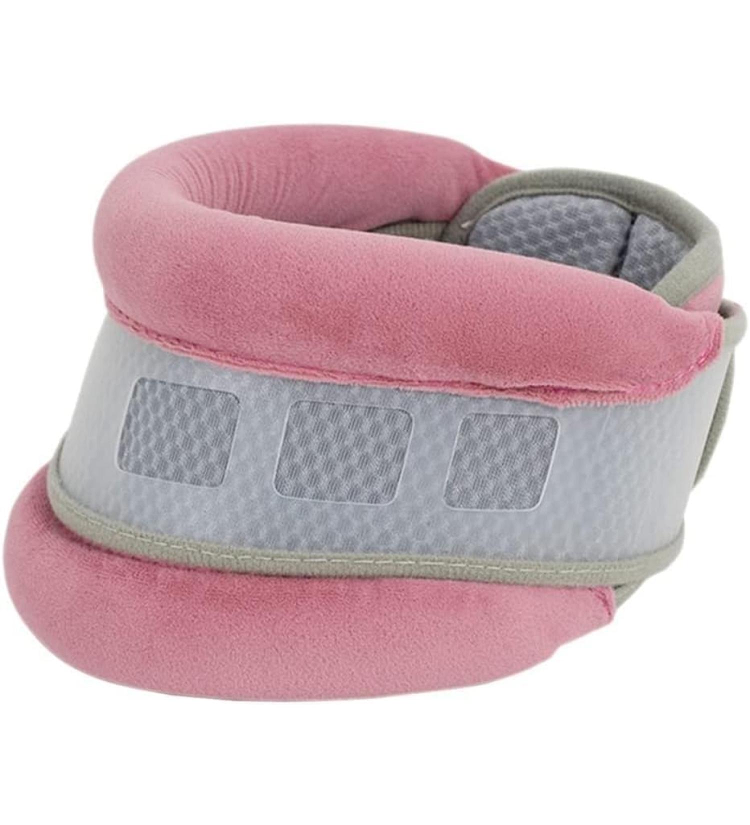 Jlasdr Neck Protection Bandage - Breathable Height-Adjustable Collar for Neck Pain & Spine Pressure - Pink - Ideal Neck Support for Women | International Shipping - Buy Online on GoSupps.com