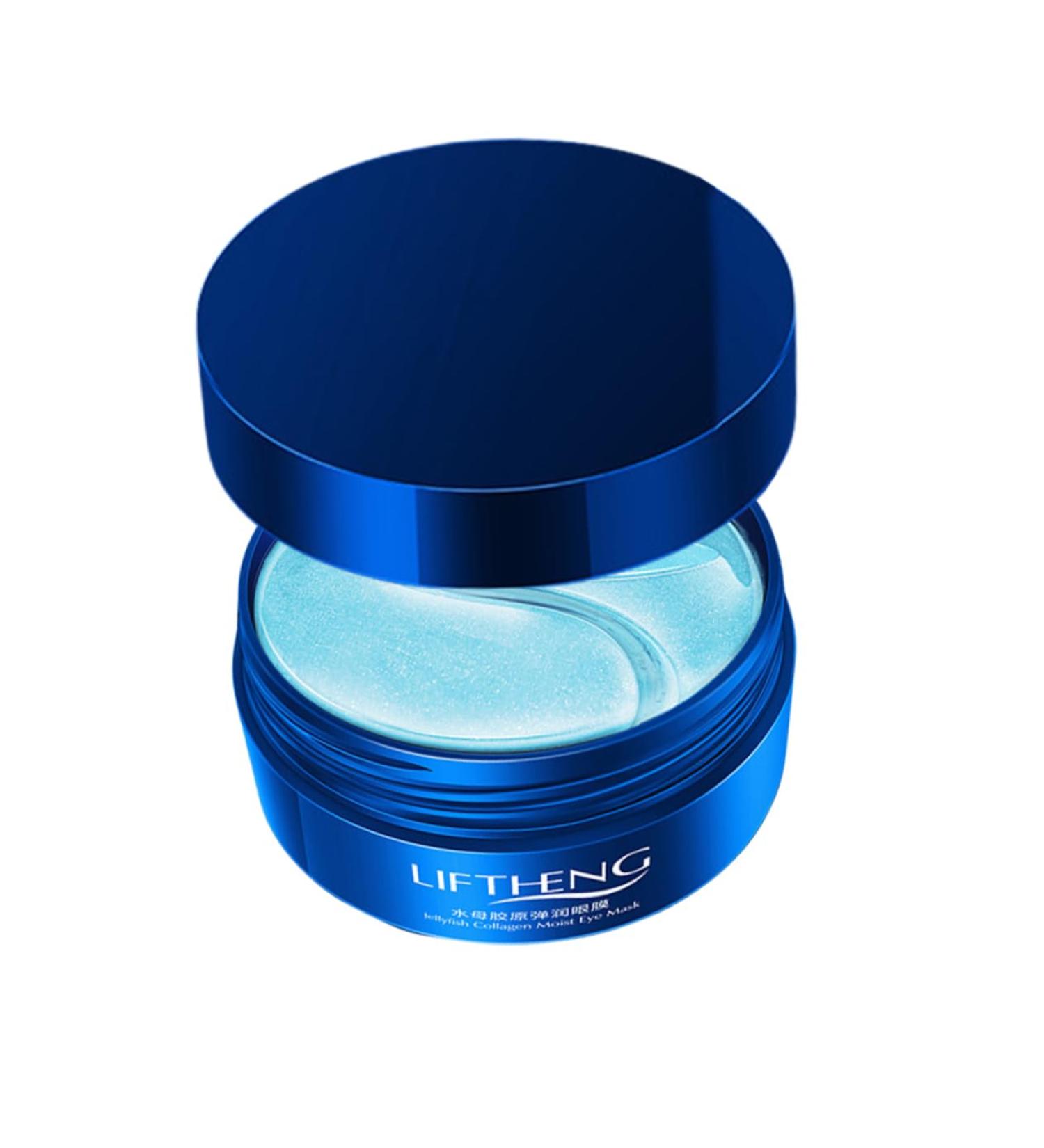 1 Box Moisturizing Eye Mask Eye Mask for Dark Circles Anti Wrinkle Mask Hydrating Eye Mask Eye Mask for Wrinkles Eye Beauty Cosmetics Anti Aging Eye Patch Jellyfish Collagen PLAFOPE - Buy Online on GoSupps.com