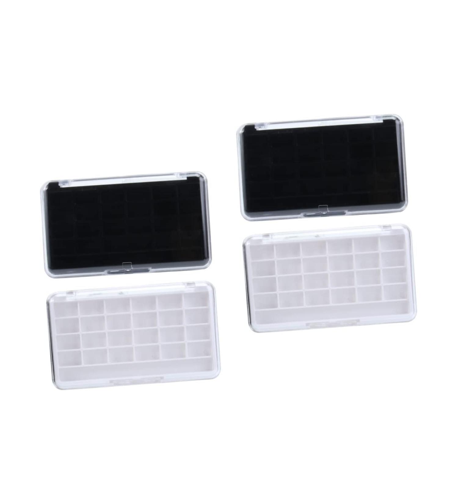 Beatifufu 4 PCS 24 Makeup Stickers Makeup case Eyeshadow Palette Powder Eye Shadow Grid Travel Lipstick Plate As Shownx2pcs Mx2pcs - Buy Online on GoSupps.com