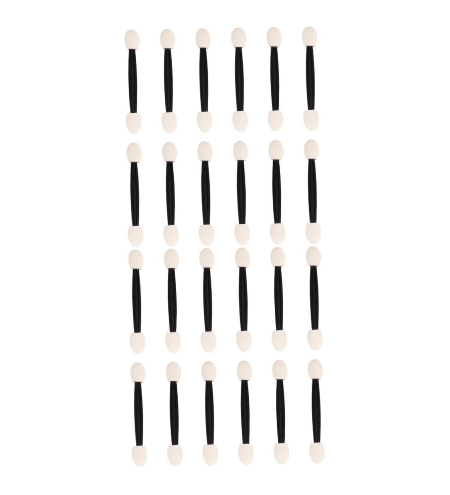 Hemoton 48 Pcs Brush Eyeshadow Sponge Tip Makeup Eye Cream Brush Smudge Eye Brush - Buy Online on GoSupps.com