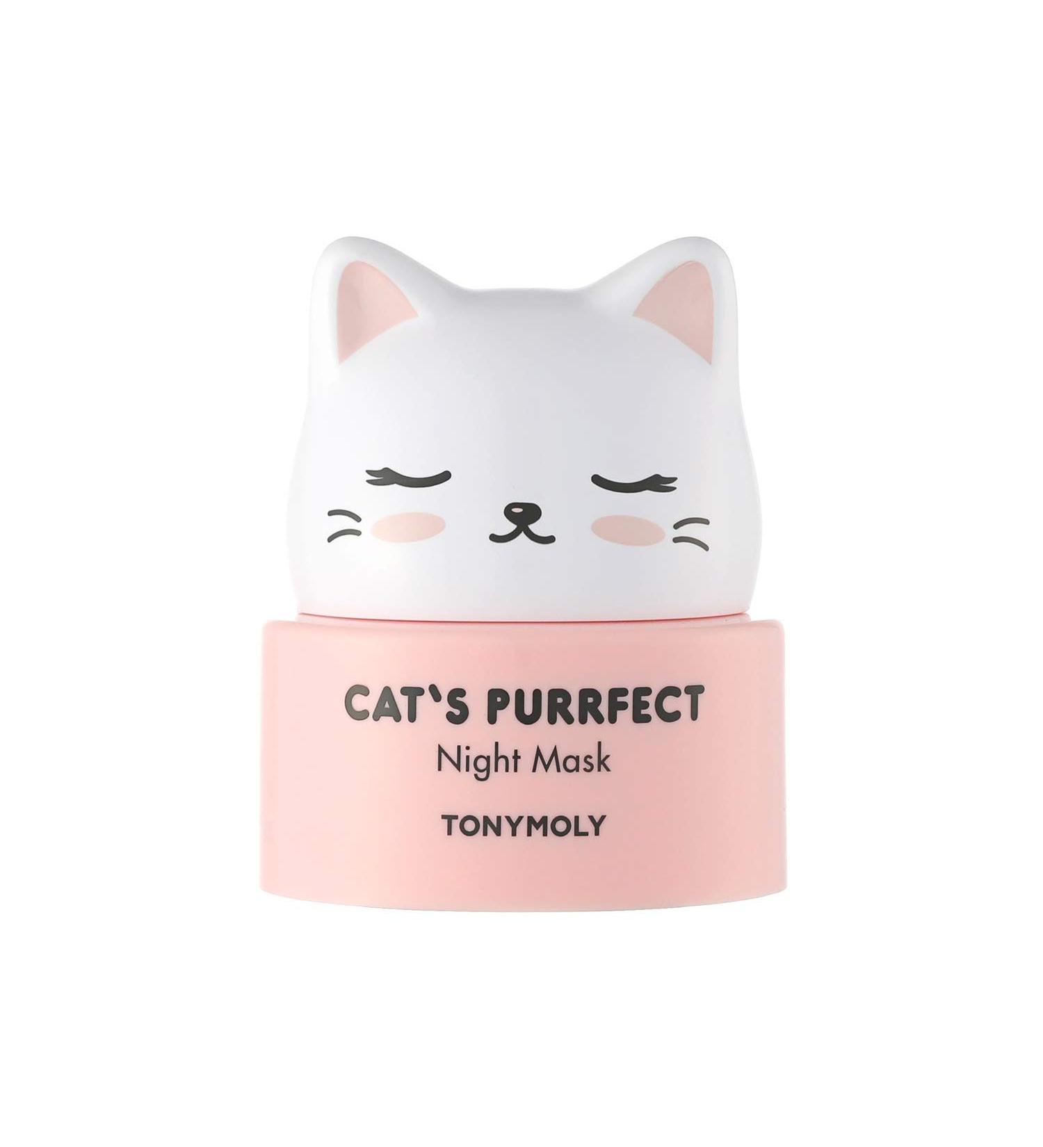 TONYMOLY Cat's Purrfect Night Mask 50g - Hydrating Overnight Skincare Treatment - Buy Online on GoSupps.com