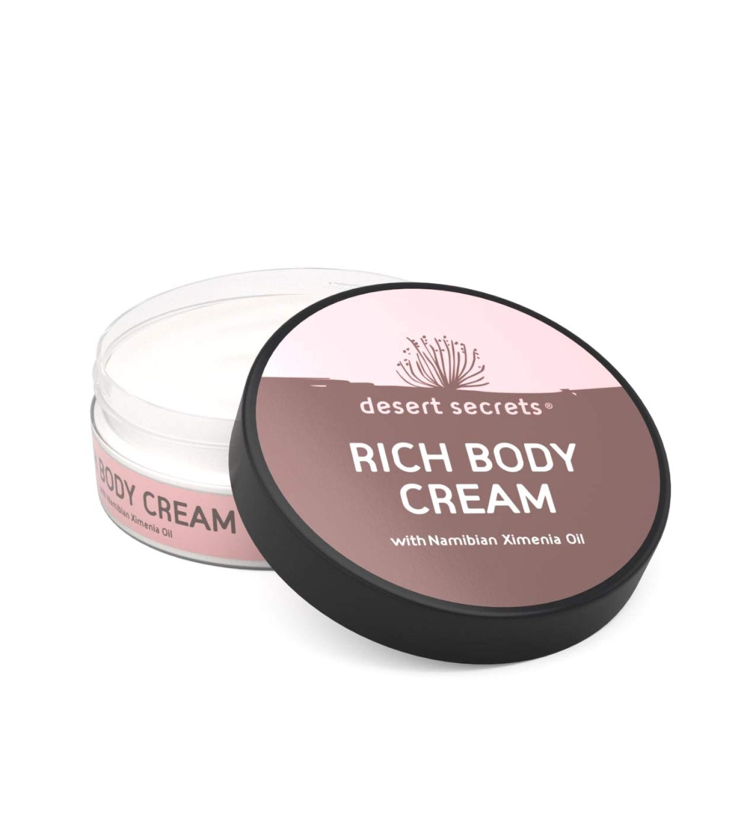 Desert Secrets Rich Body Cream | Natural Cold-Pressed Namibian Oils | 125 ml - Best International Shipping - Buy Online on GoSupps.com