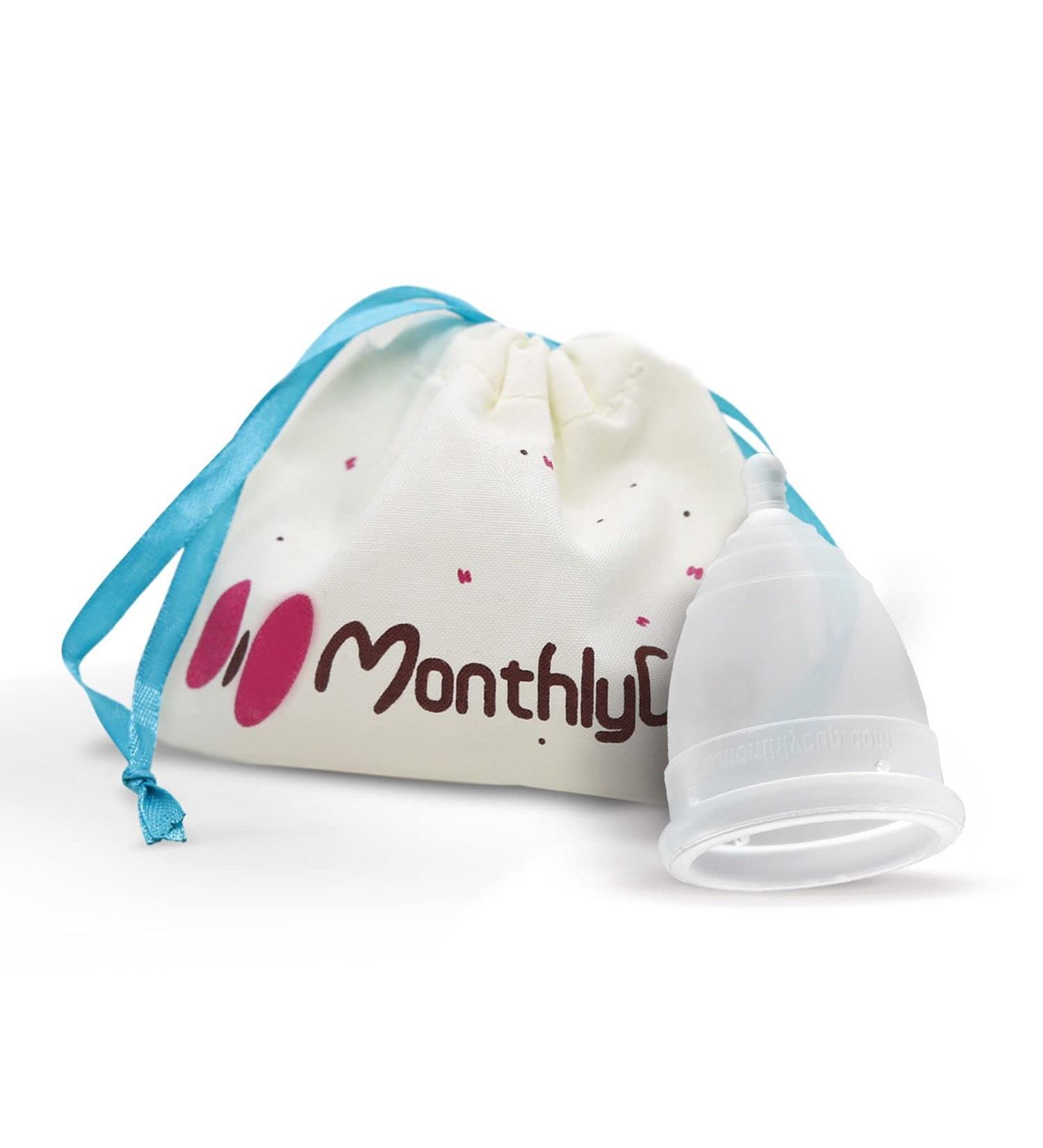 Monthlycup - Premium Menstrual Cup Made in Sweden | Gr.Plus for Strong Cycles | 100% Medical Silicone | Eco-Friendly & Reusable - Buy Online on GoSupps.com