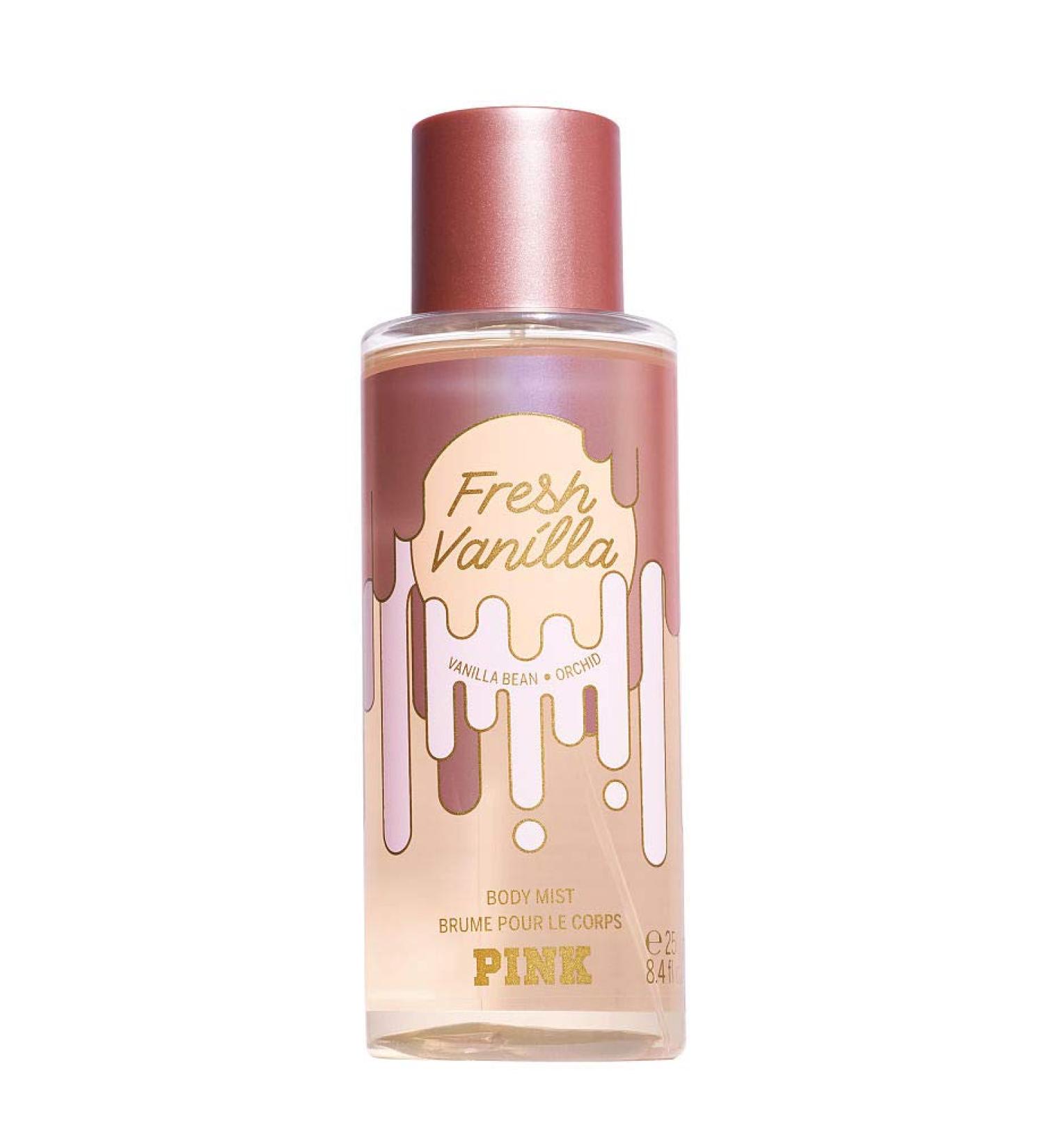 Pink Fresh Vanilla Body Mist 8.4 fl oz Fresh Vanilla 8.4 Fl Oz (Pack of 1)