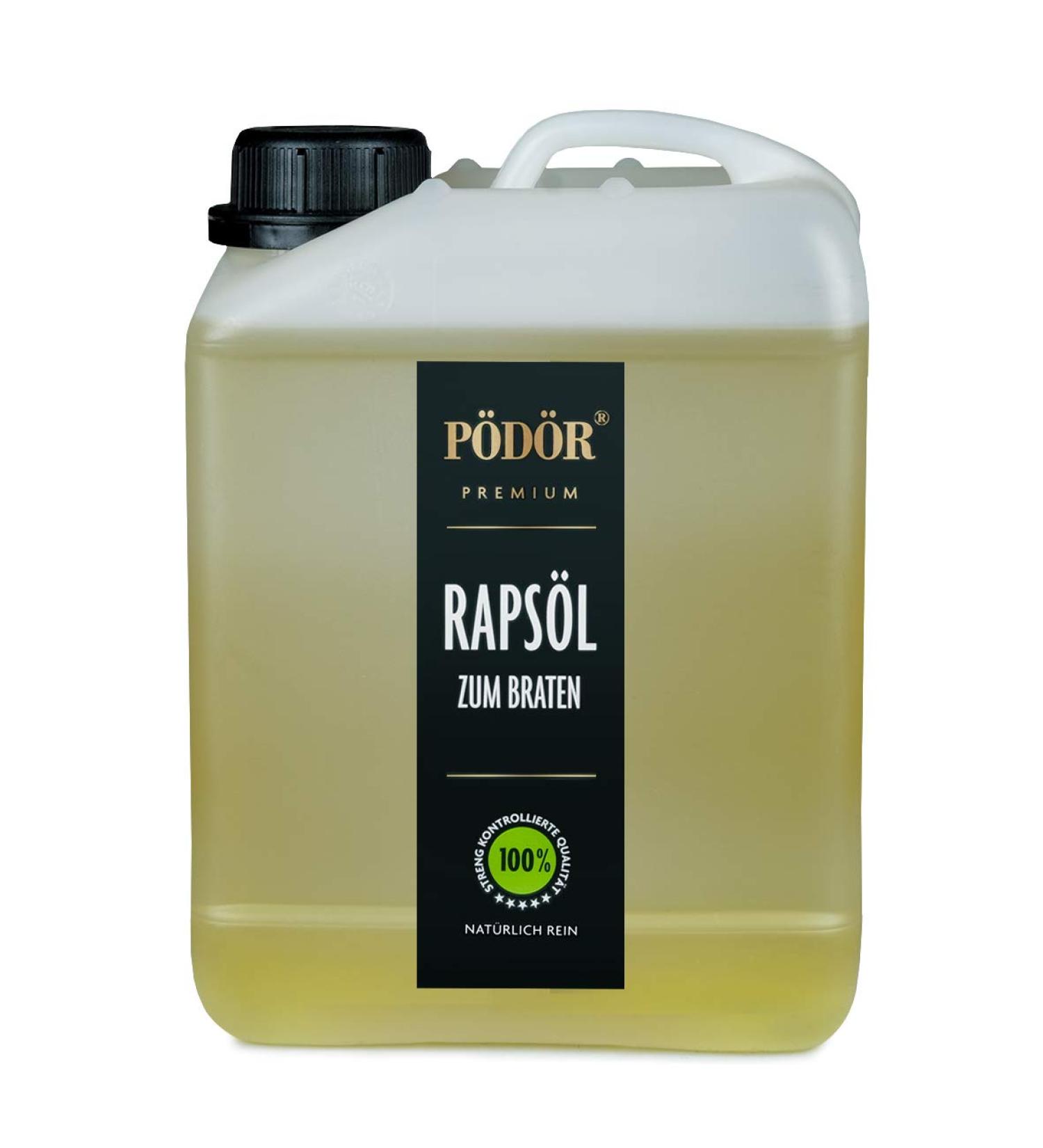 Buy PDR Hot-Pressed Rapeseed Oil 2500ml - Natural & Unfiltered for Frying - International Shipping - Buy Online on GoSupps.com