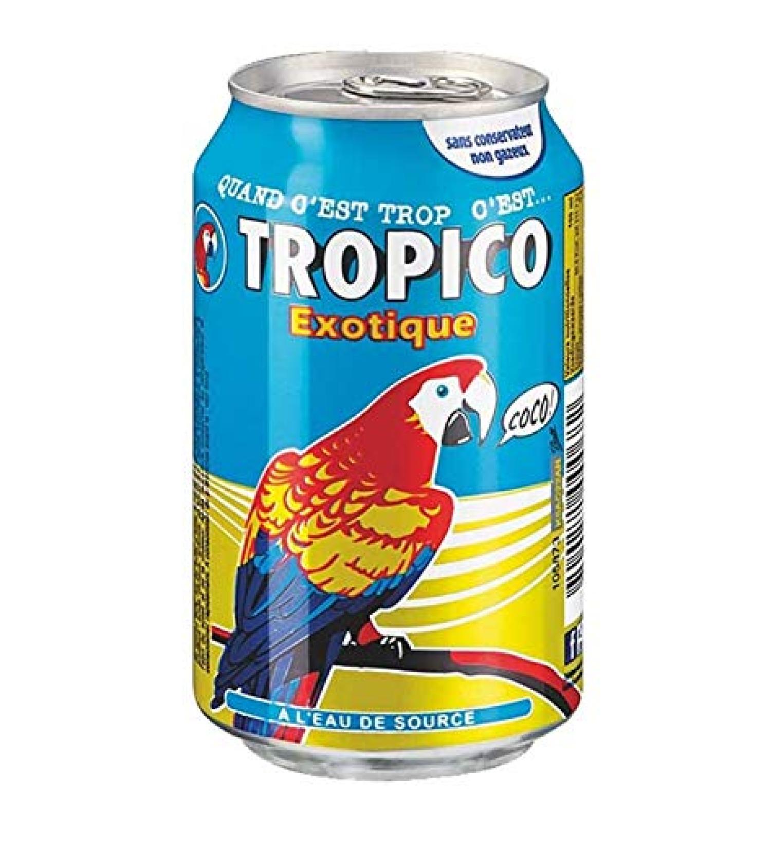 TROPICO exotic pack of 24 x 33 cl - made from exotic fruits