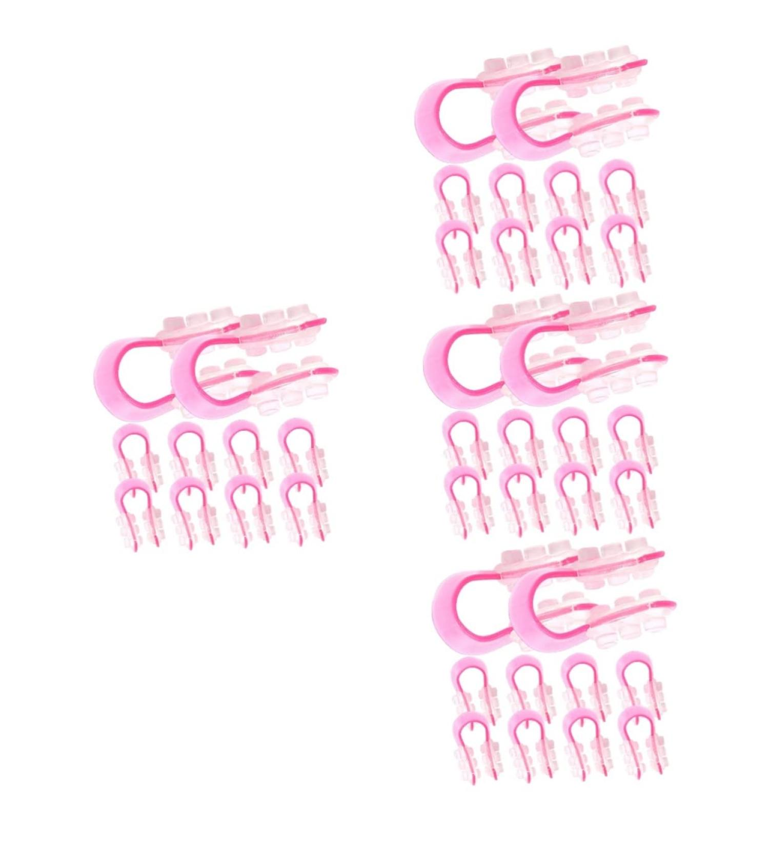 FRCOLOR 40 Pcs Nose Up Shaping Clip - Nuzzle Nose Bridge Corrector & Beauty Supplies - Enhance Your Look with Plastic Nose Lifting Cups (4 Pcs Pink - Buy Online on GoSupps.com