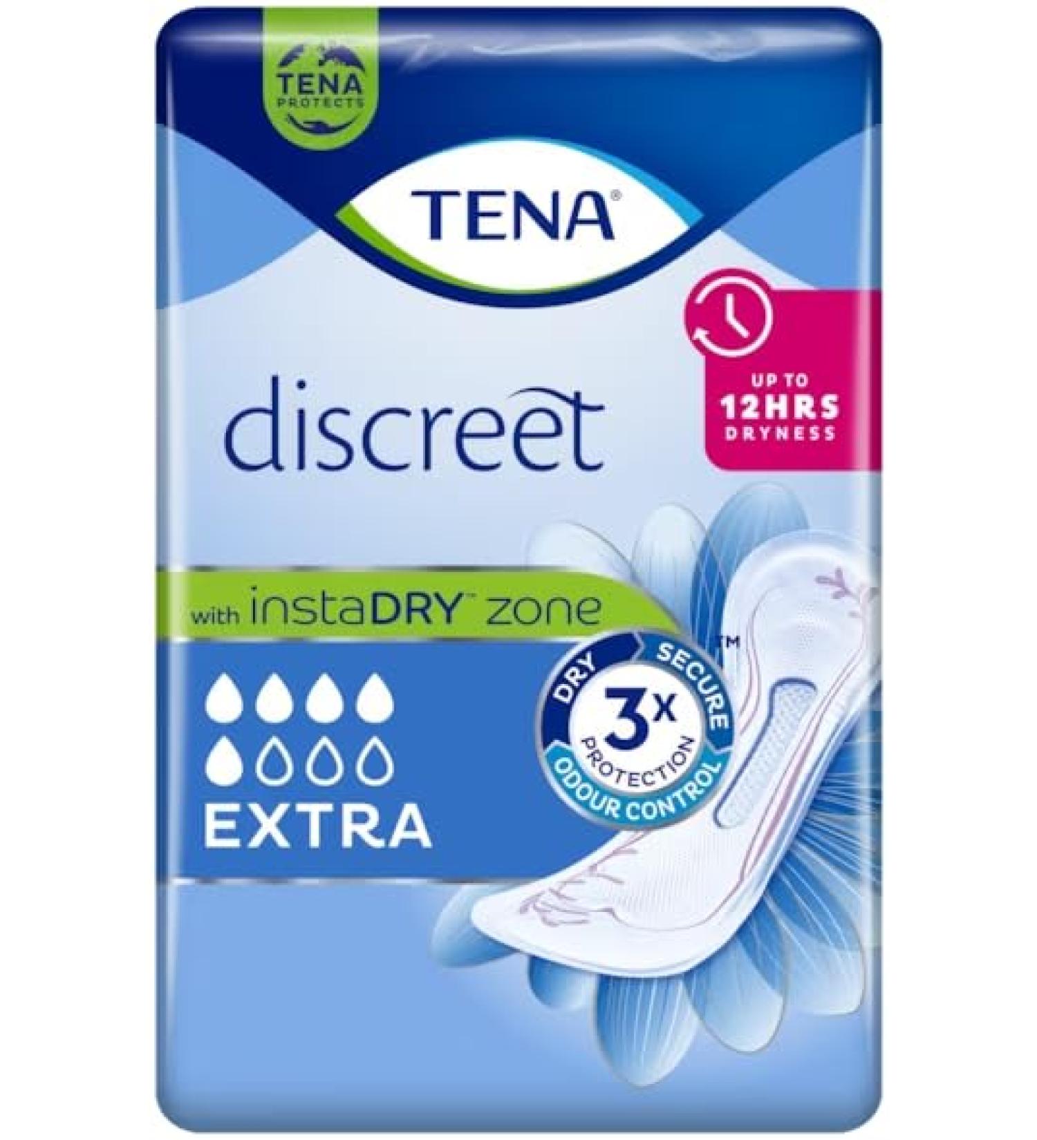 TENA Lady Extra - Incontinence Adhesive Pad (1 box 6x20 120 pieces)