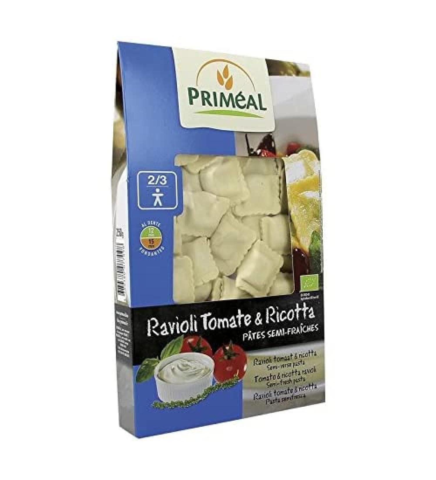 Priméal Tomato Ricotta Ravioli Pasta 250 g