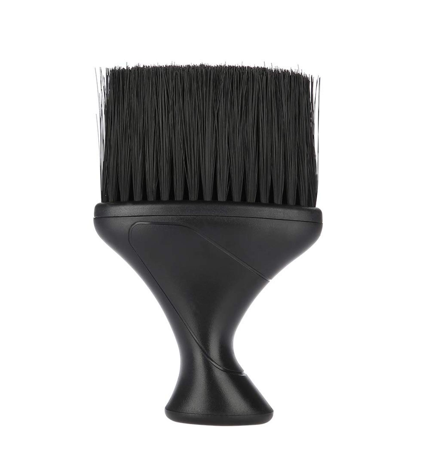 Neck Duster Brush Soft Hair Brush Salon Hairdresser Stylist Hair Cleaning Brush Neck Brush with Handle - Buy Online on GoSupps.com