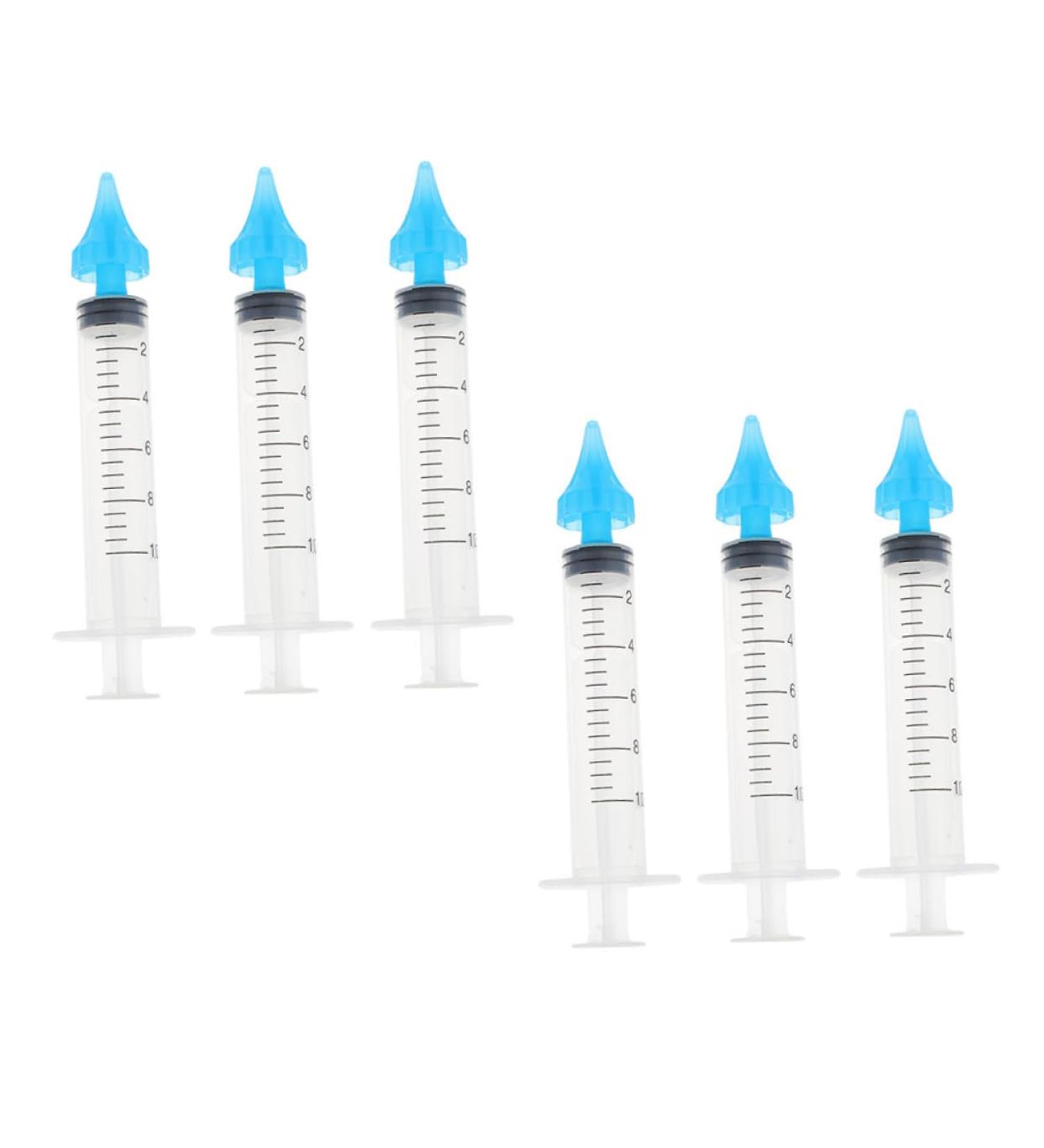 Healeved Ear and Nose Cleaner Kit - 6pcs Ear Wax Removal Syringe for Adults and Kids - Buy Online on GoSupps.com