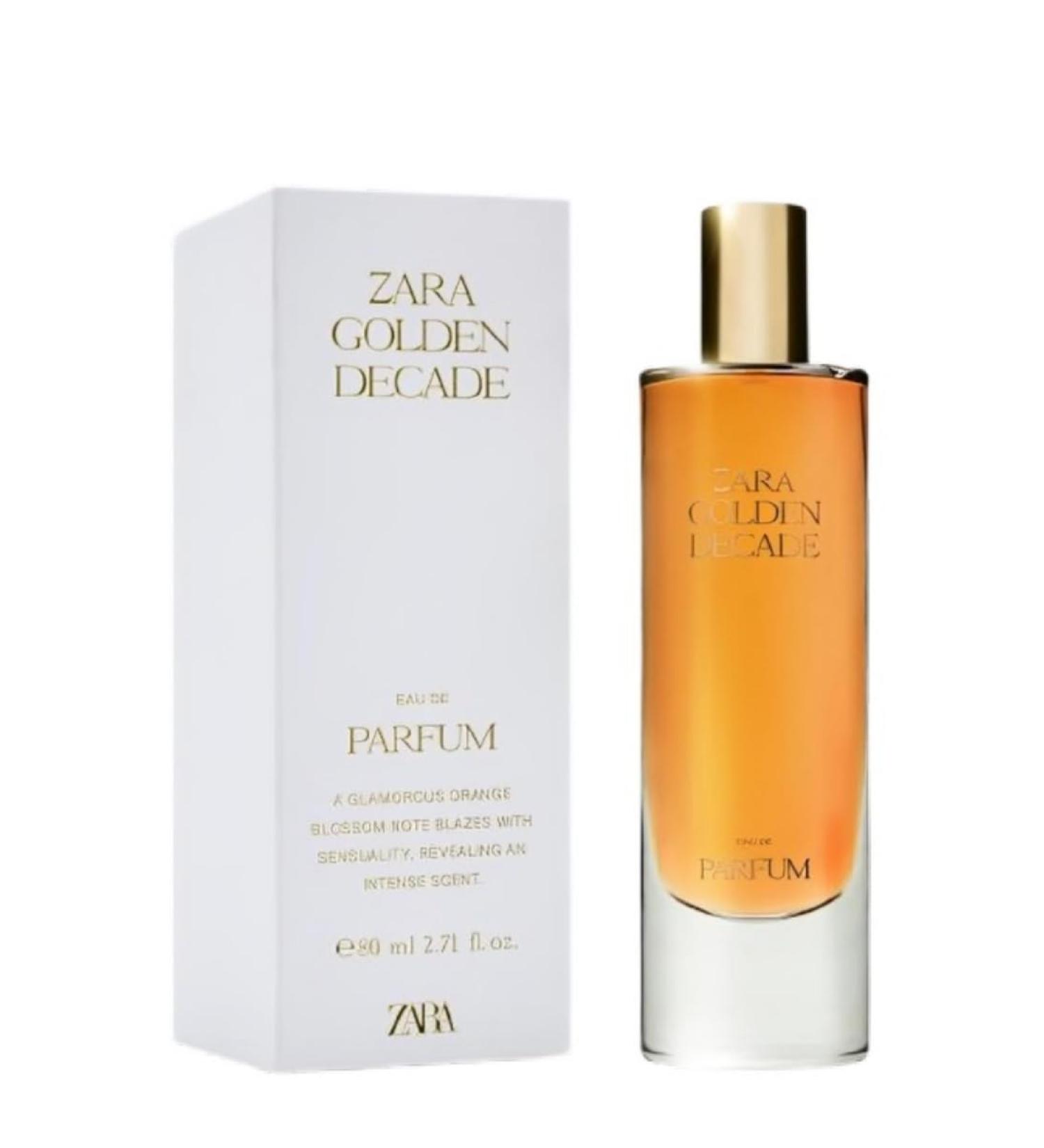Zara Golden Decade for Women Perfume EDP Eau de Parfum 80ml (2.71 fl oz) Sophisticated & Timeless Fragrance - Buy Online on GoSupps.com