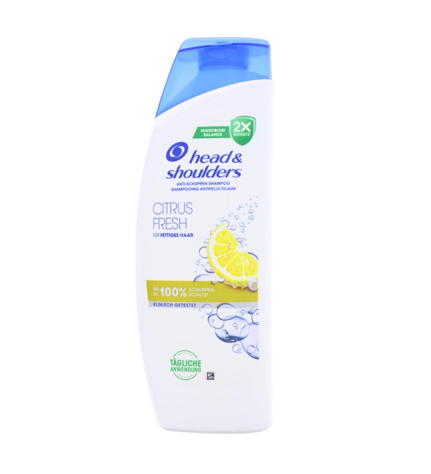 Procter Gamble Head & Shoulders Citrus Fresh Antidandruff shampoo up to 100 protection against dandruff 500 ml