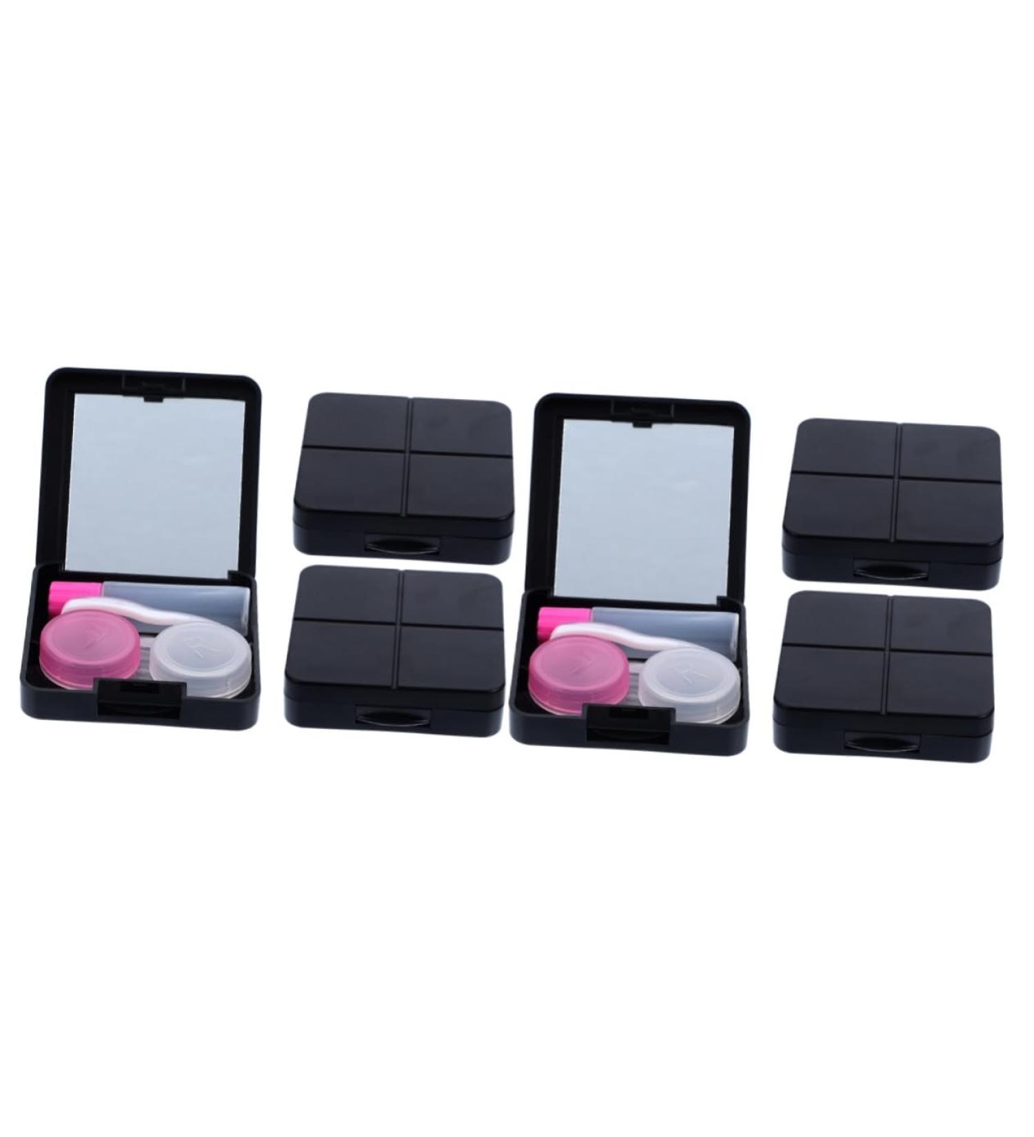Solustrie Halloween Contact Lens Container - Small Organizer & Storage Case (2-Pack) - CARRATION SUITE Tool Frame - Miss Fr ulein - Perfect Local Storage Solution - Buy Online on GoSupps.com