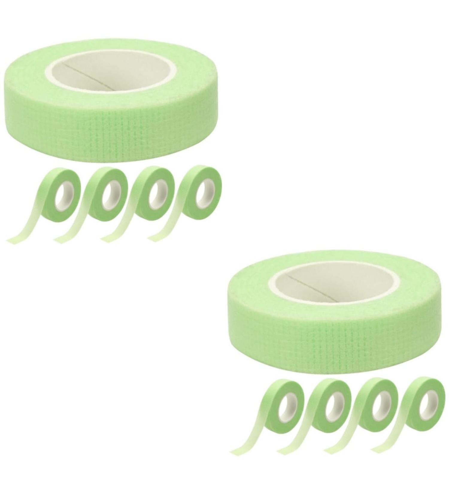 POPETPOP 10 Rolls Adhesive Lash Tape Eyelash Supplies Lash Supplies for Lash Techs Tape for Lash Extensions Eye Pads Lash Extensions Green Tape Makeup Non-woven Fabric - Buy Online on GoSupps.com