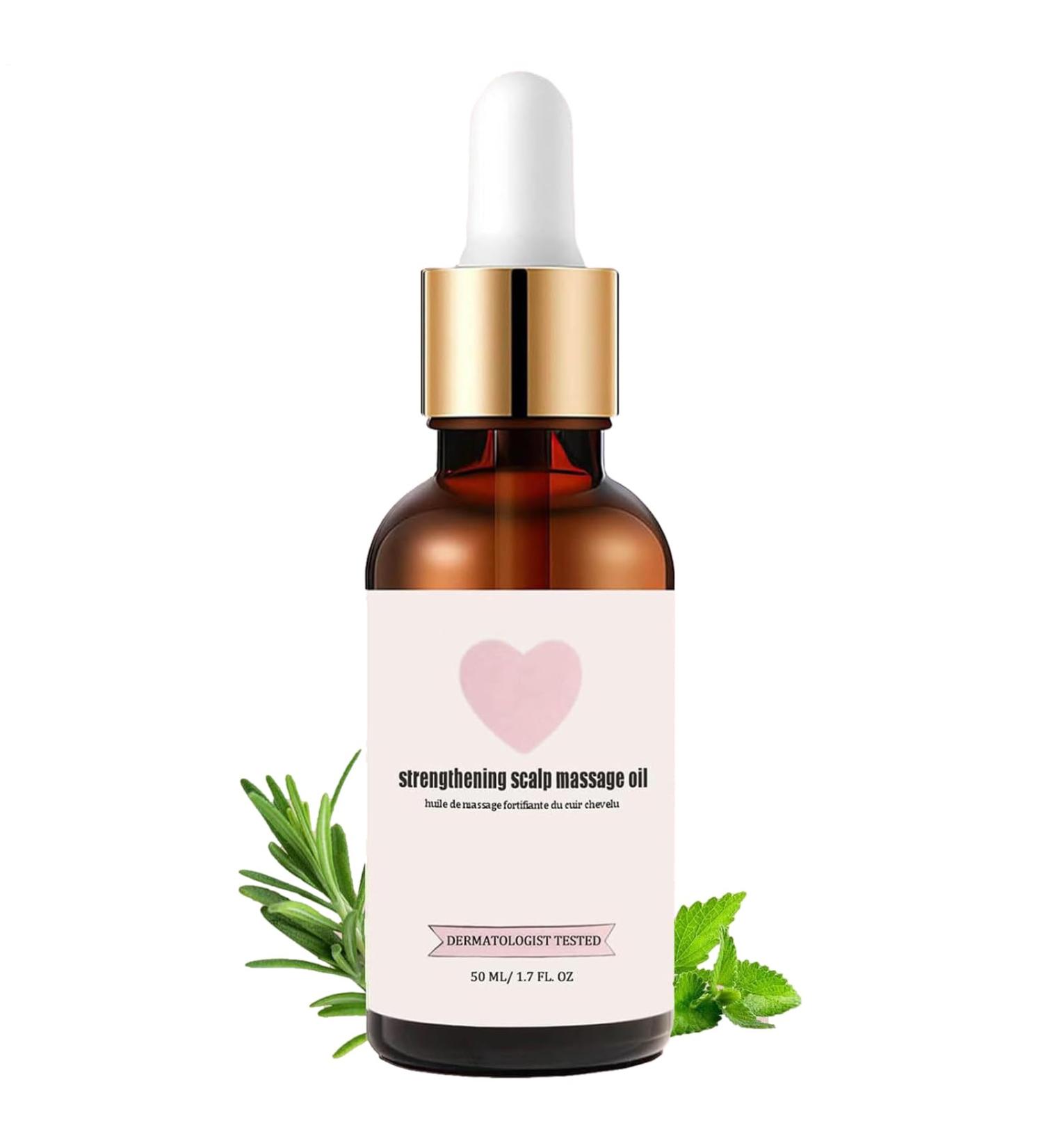 Hair Oil for the Scalp 50ml Natural Nourishing Treatment for Hair Growth Scalp Moisturizing - For Women and Men Hair Care Frizz Control - Buy Online on GoSupps.com