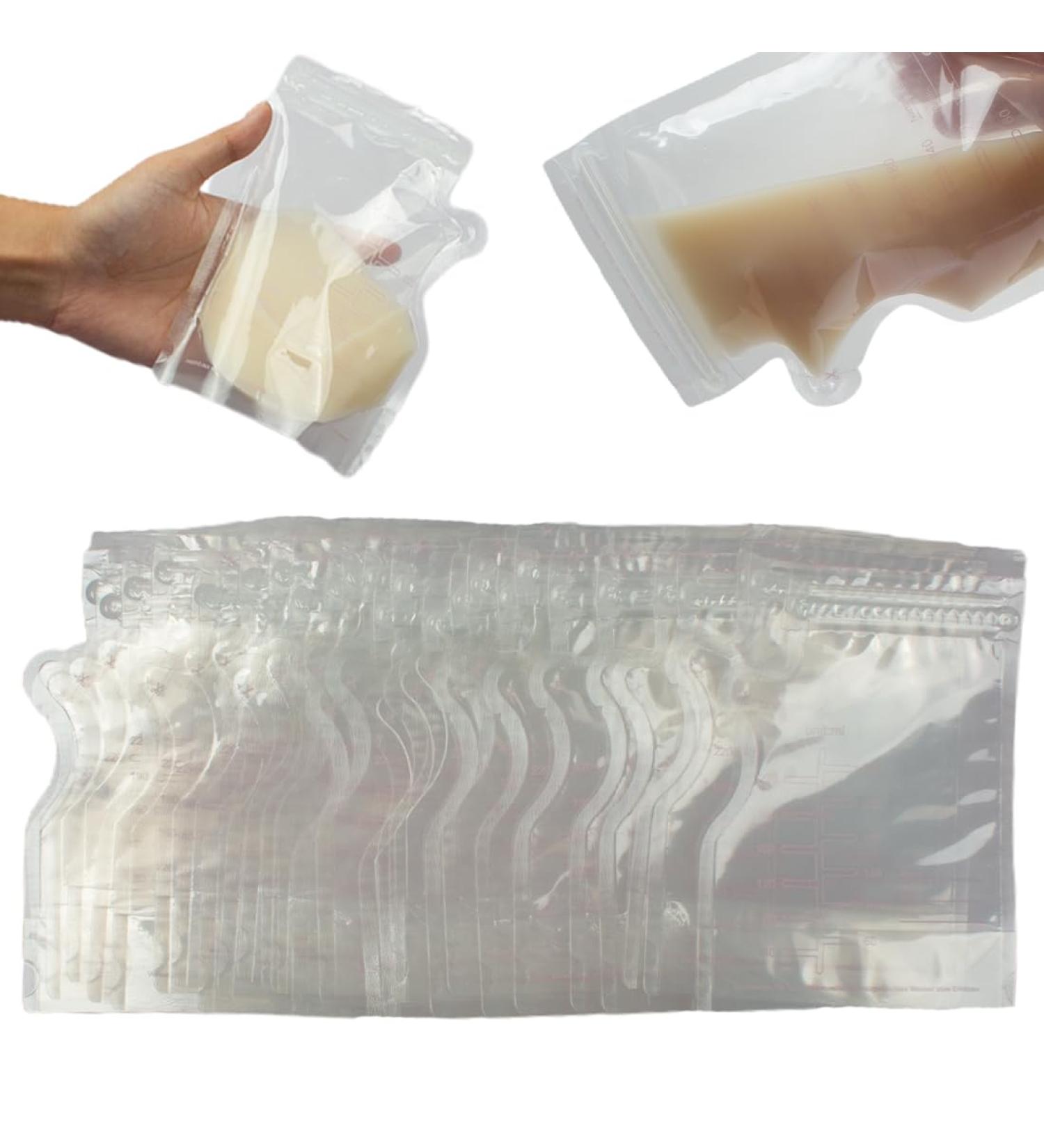 DDKY 80-Pack 250ml Breast Milk Storage Bags - Safe Freezable Breastfeeding Collection Bowls for Convenient Milk Storage - Buy Online on GoSupps.com