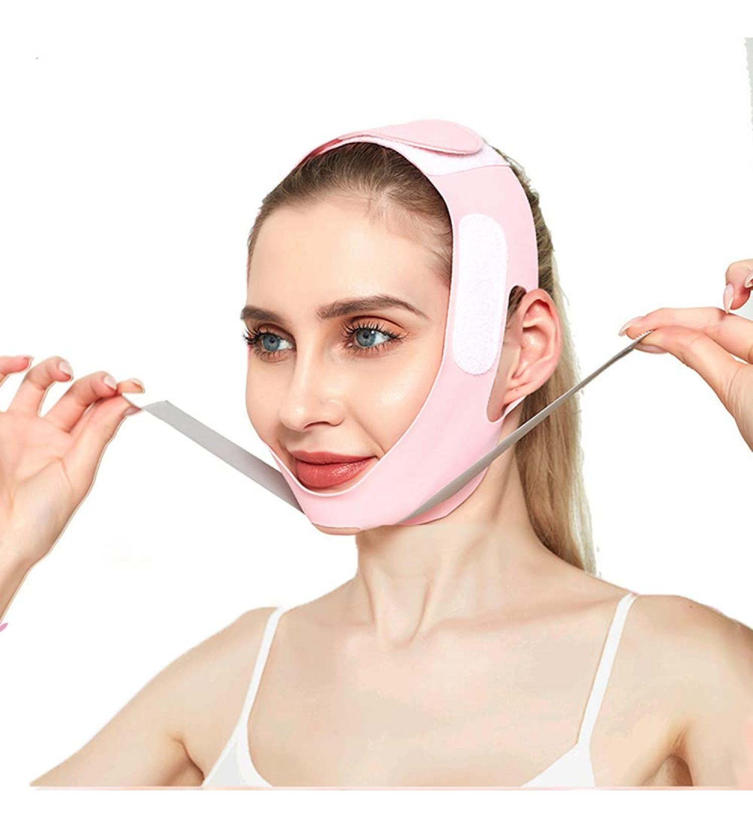 Chardon Essentials Anti Snore Chin Strap - Breathable & Adjustable for Men and Women - Pink - 1 Count - Buy Online on GoSupps.com