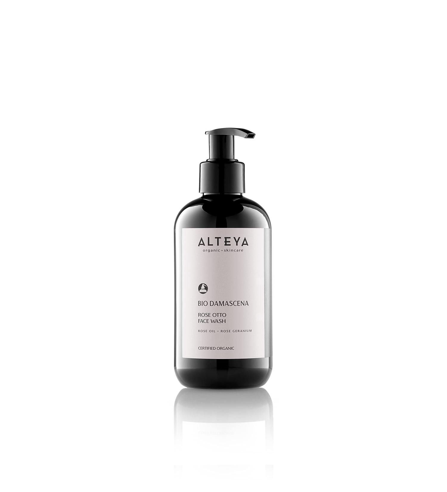 Alteya Organics USDA Certified Organic Face Wash with Bulgarian Rose Oil - 8.5 Fl Oz - Buy Online on GoSupps.com