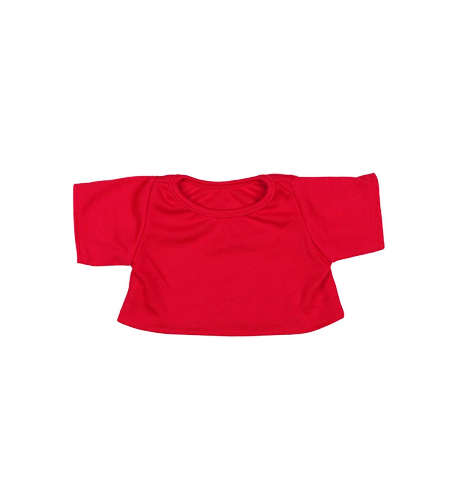 Red T-Shirt to fit Bears 8-10 inches (20cm)
